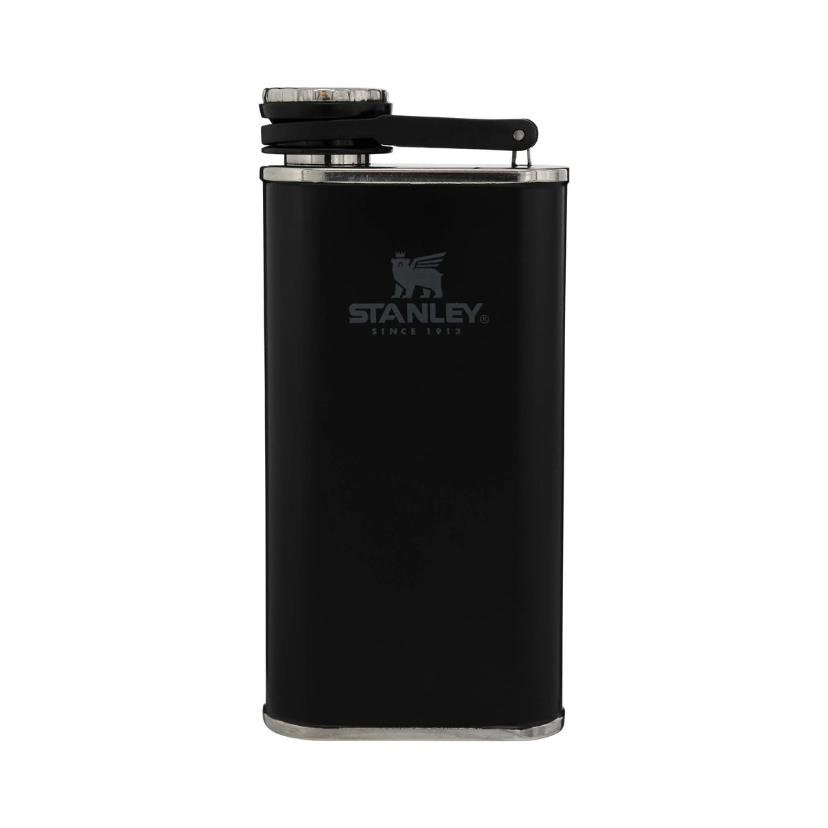 Stanley Classic Flask 8Oz With Never-Lose Cap, Wide Mouth Stainless Steel Hip Flask For Easy Filling & Pouring, Insulated Bpa-Fr