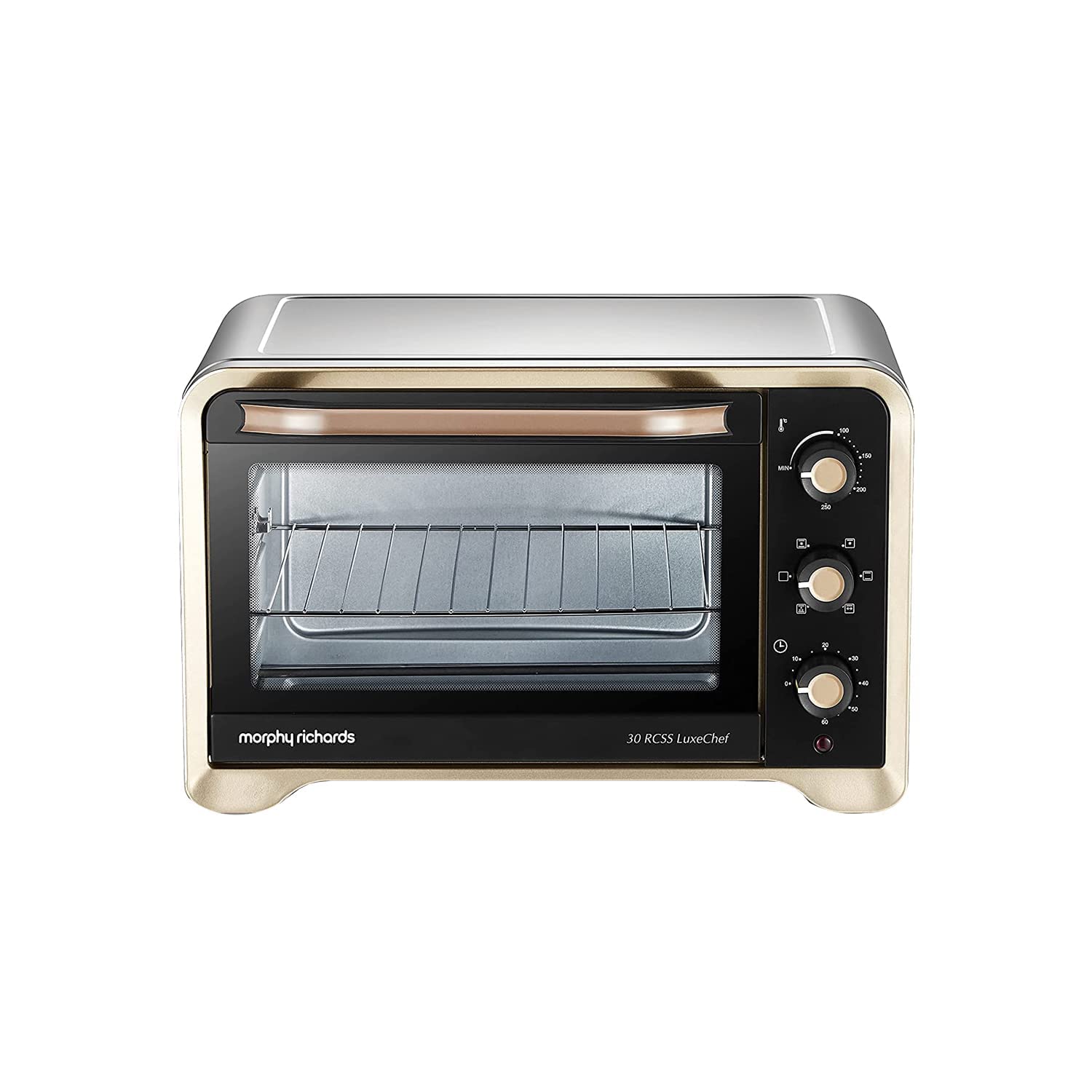 Morphy Richards 30Rc Manual Otg Oven For Kitchen 1500W | 30 Litre Oven Toaster Griller | Convection Fan & Rotisserie Function | 