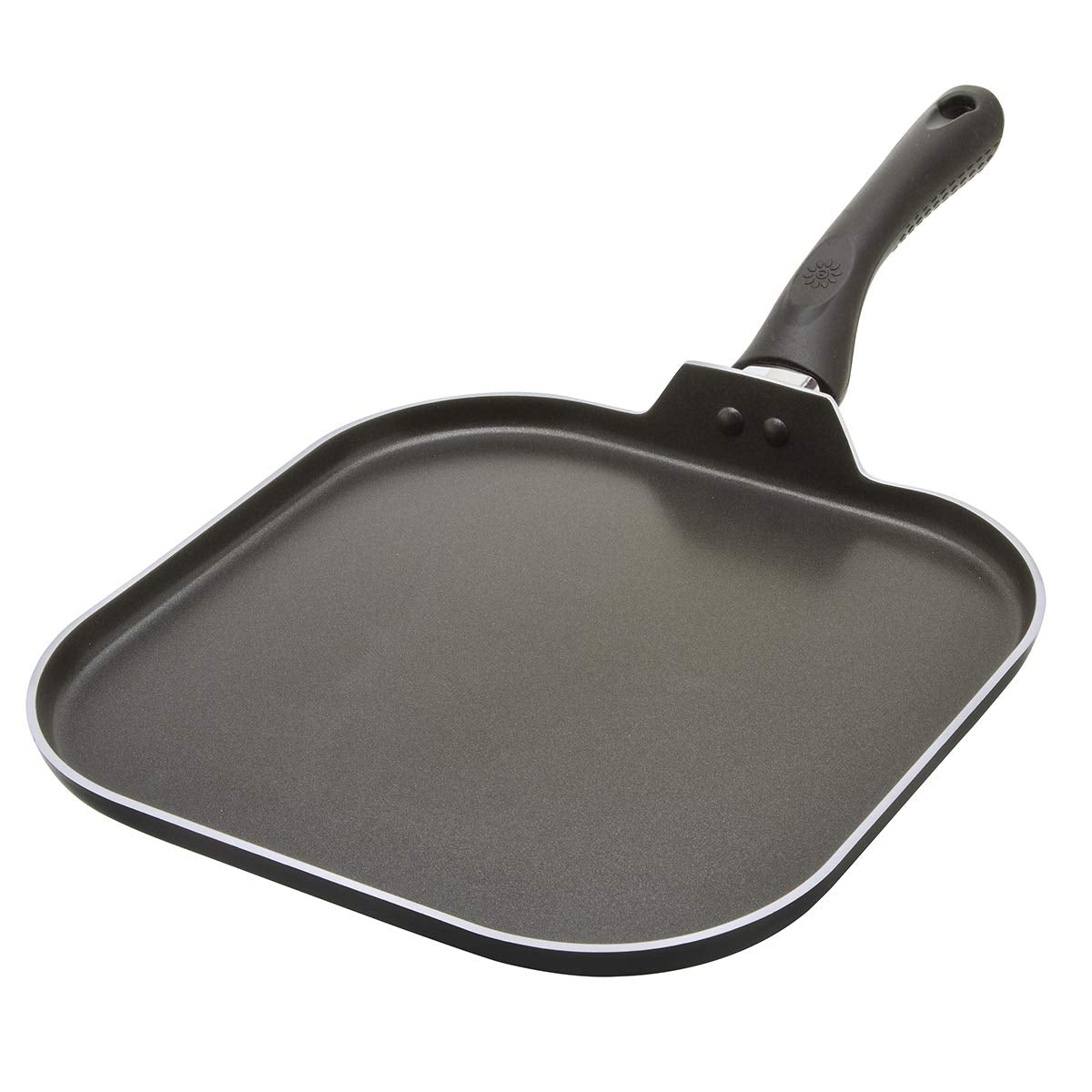 Ecolution Artistry Nonstick Square Griddle, Easy To Clean, Comfortable Handle, Even Heating, Dishwasher Safe Pots And Pans, 11-I