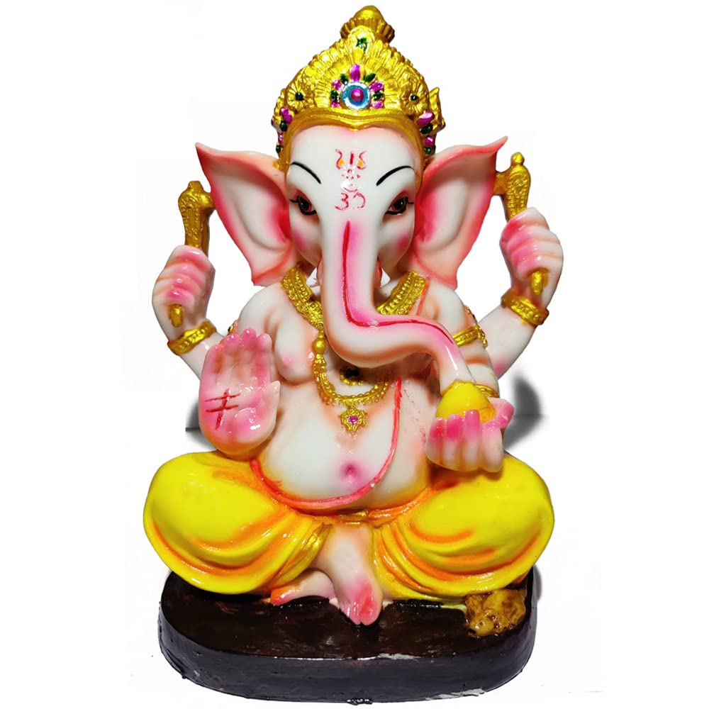 Ozosa Ganesh Idol Vinayaka Statue Ganpati Murti Ganesha Idol For Home Decor Ganpati Idol For Diwali Decorations Anniversary- (Ga