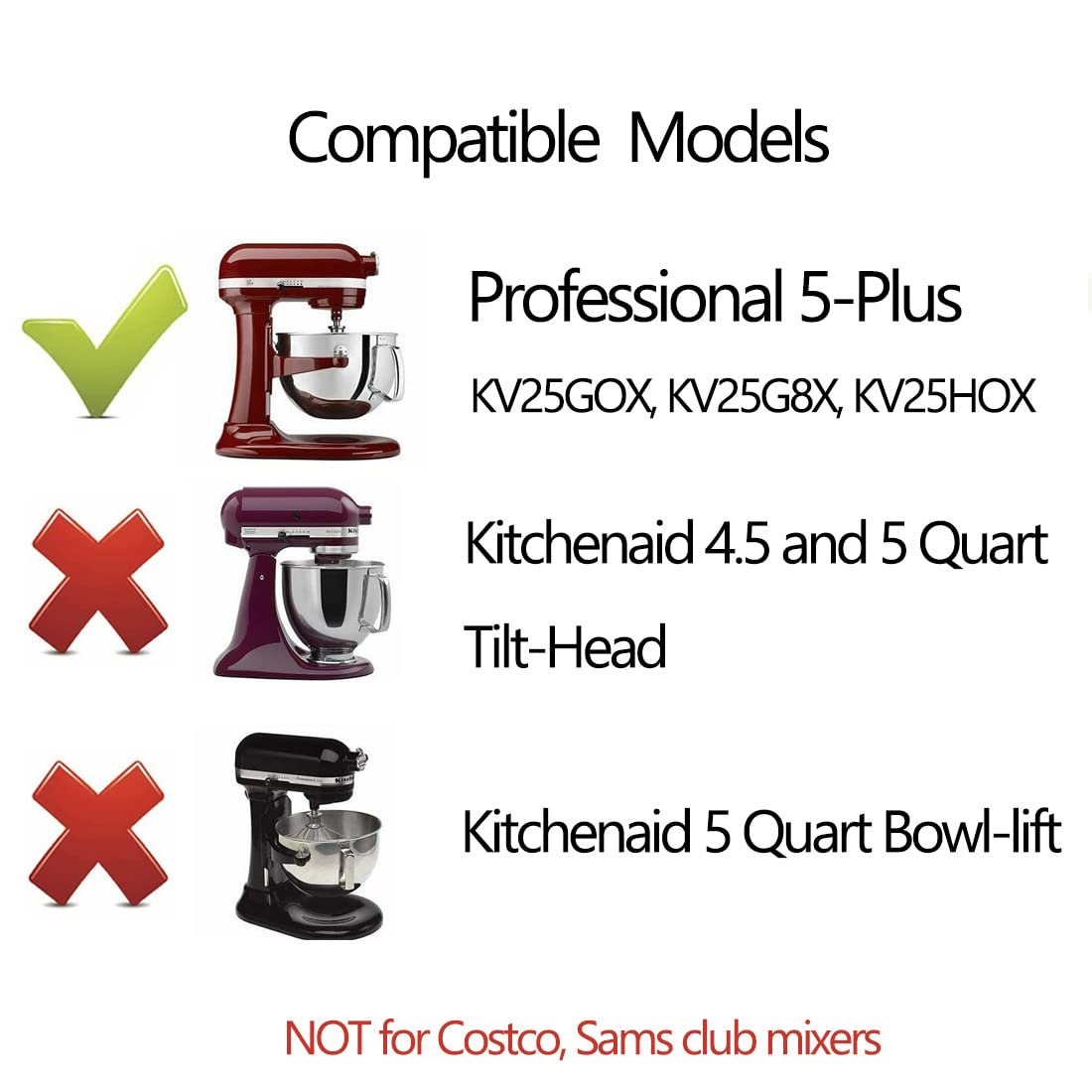Flex Edge Beater for KitchenAid Mixer 5.5 Quart Bowl-Lift Stand Mixer  Beater with Silicone Edge  Perfect Professional 5-Plus Bowl-Lift Stand Mixer Attachment  Mixer Accessory