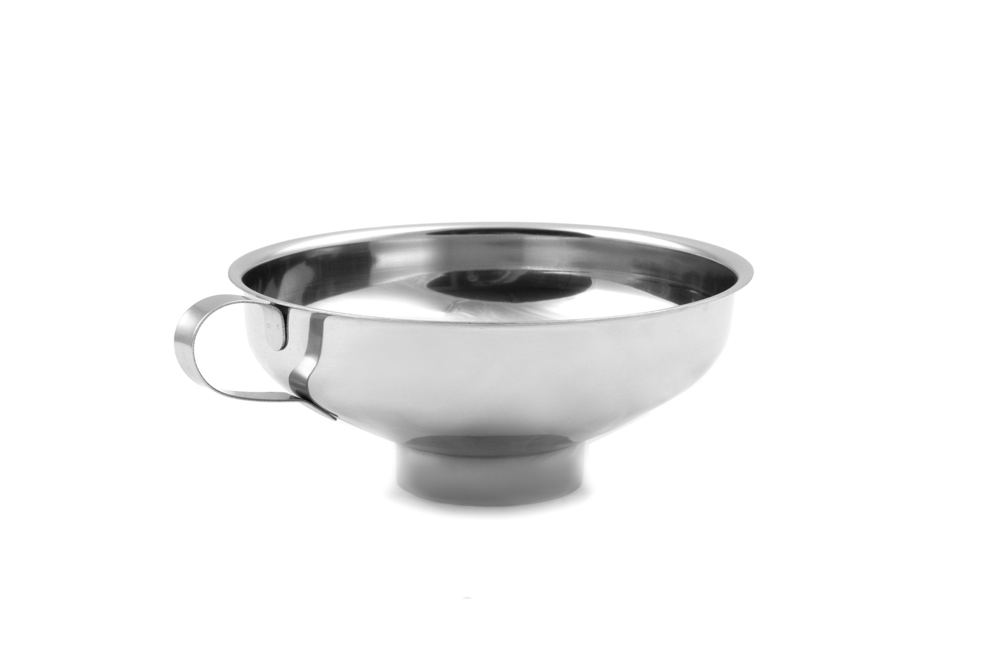Farm To Table Wide Mouth Canning Funnel, Stainless Steel, 5.75-Inch Metallic