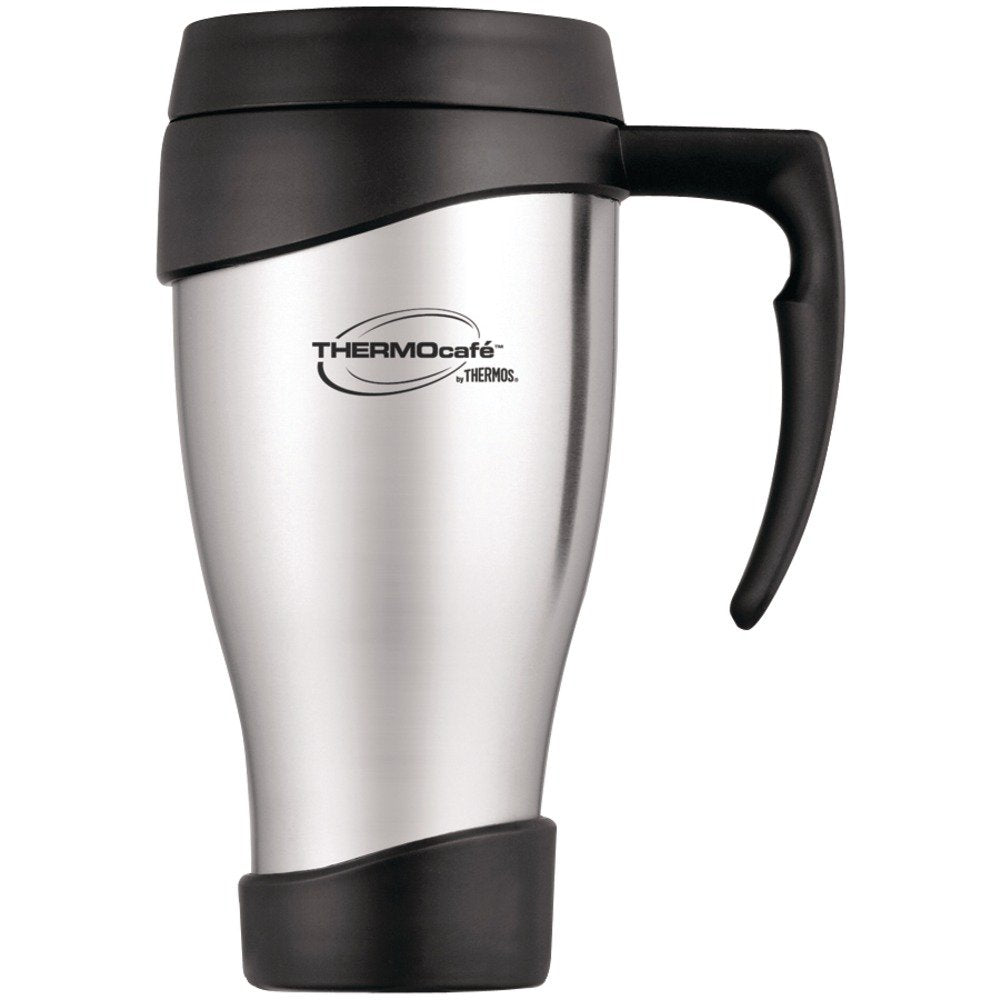 Thermos Foam Travel Mug, 1 Count (Pack Of 1), Black
