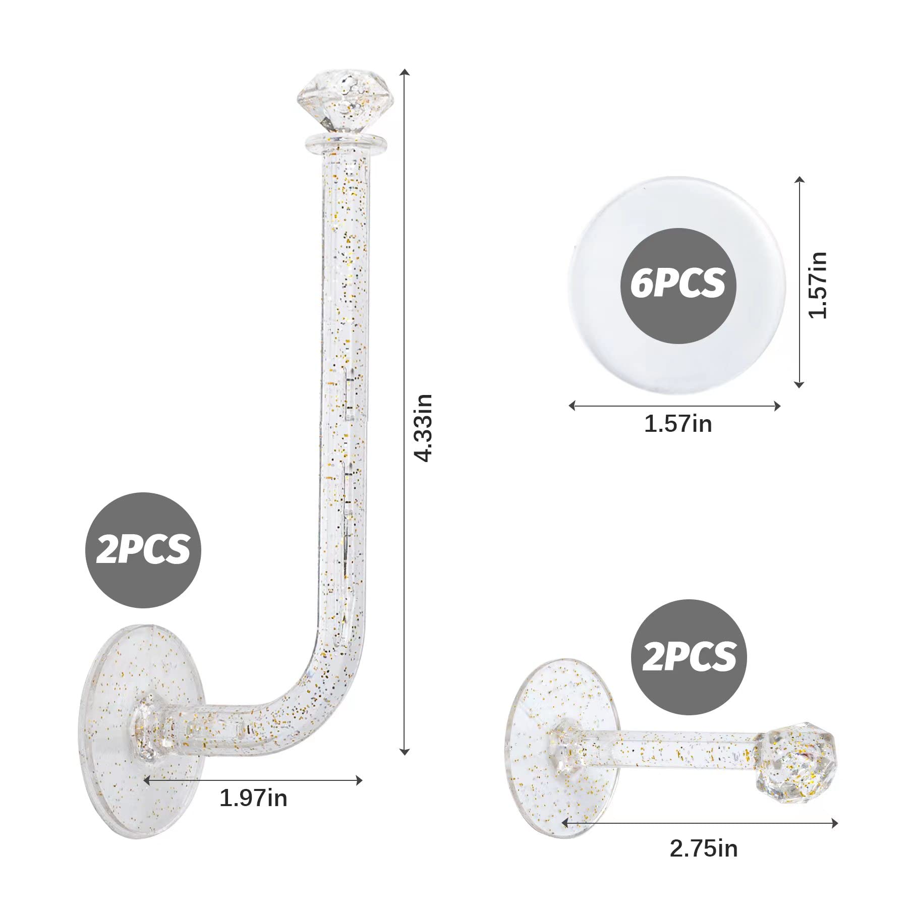 Qupiva 4Pcs Headband Holder Stand Scrunchie Organizer, Girls Hair Accessories Organizer Storage For Headband Hairband Hair Ties,