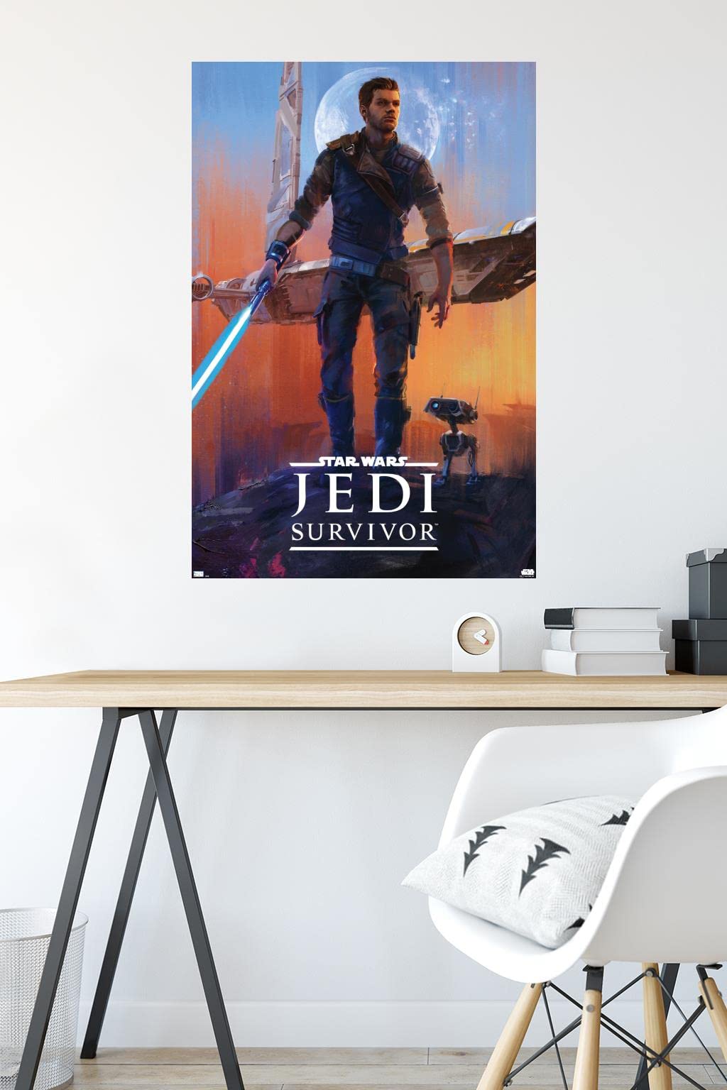 Trends International Star Wars: Jedi: Survivor - Deluxe Key Art Wall Poster, 22.375'' X 34'', Premium Unframed Version