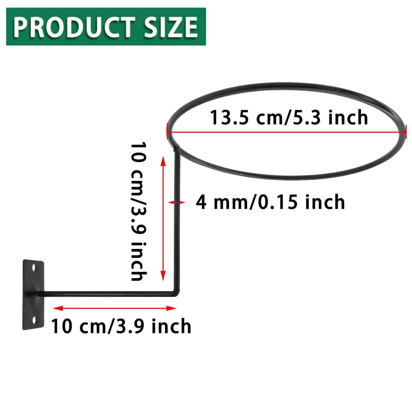 Ticikim Pack Of 4 Metal Hat Holder Wall Mounted Cowboy Hat Rack Hat Hanger For Wall Display, Cowboy Hat Holder Organizer Multifu