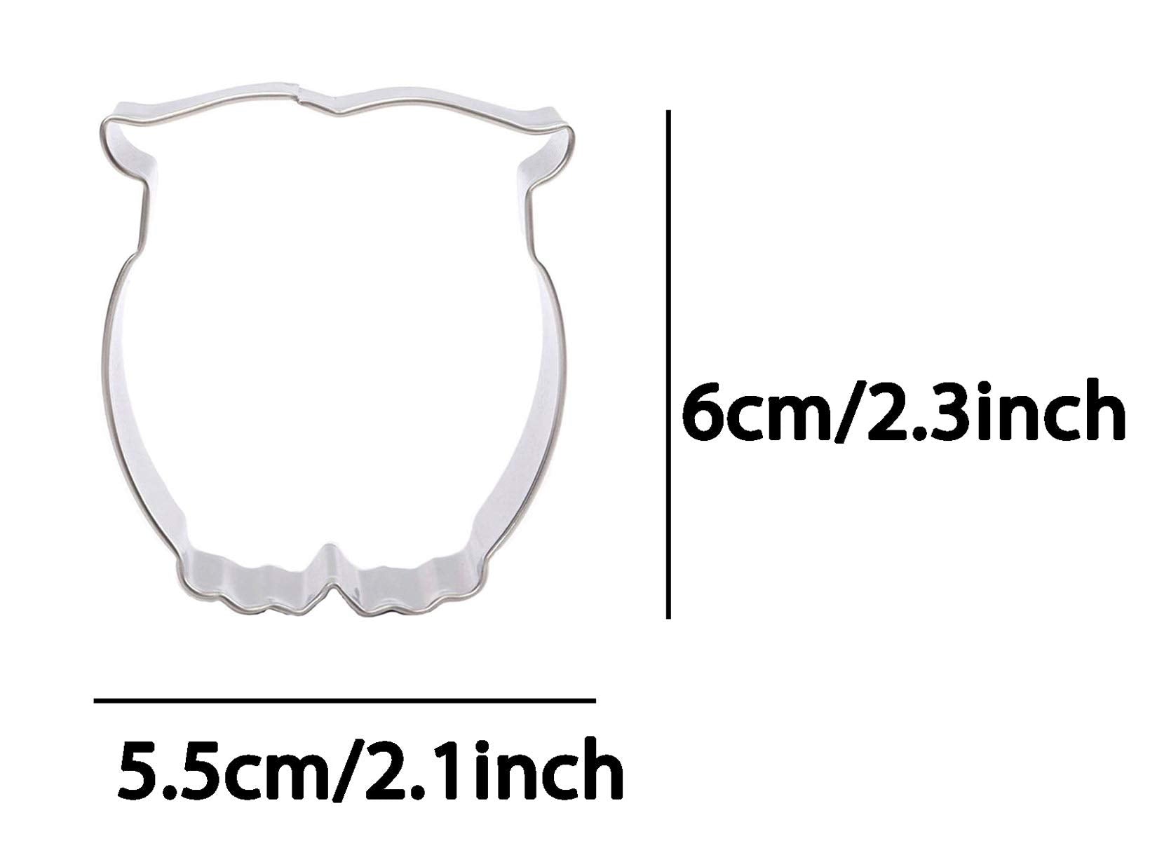 Wjsyshop Owl Shape Cookie Cutter