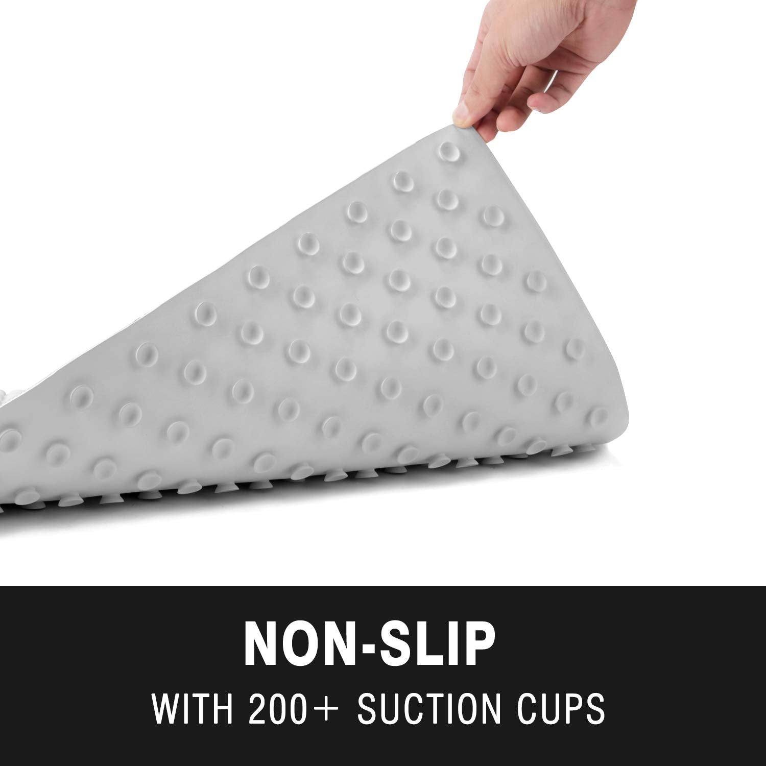 Bowerbird Premium Air Cushion Bathtub Mat With 800+ Air-Filled Cells, Provide Unprecedented Cushioned And Soft Comfort, Reduce F