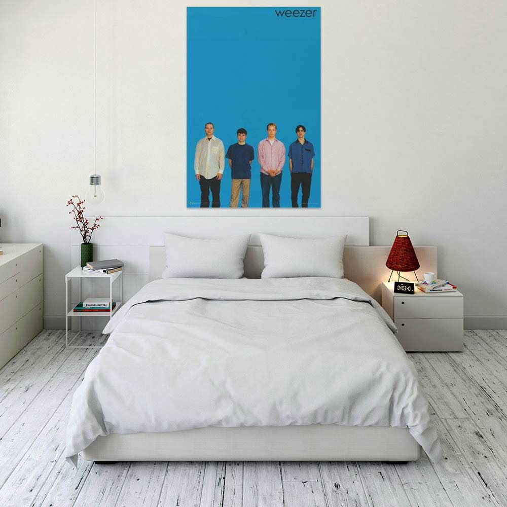 Scorpio Posters Weezer Blue Poster - Officially Licensed, 24" x 36" Size