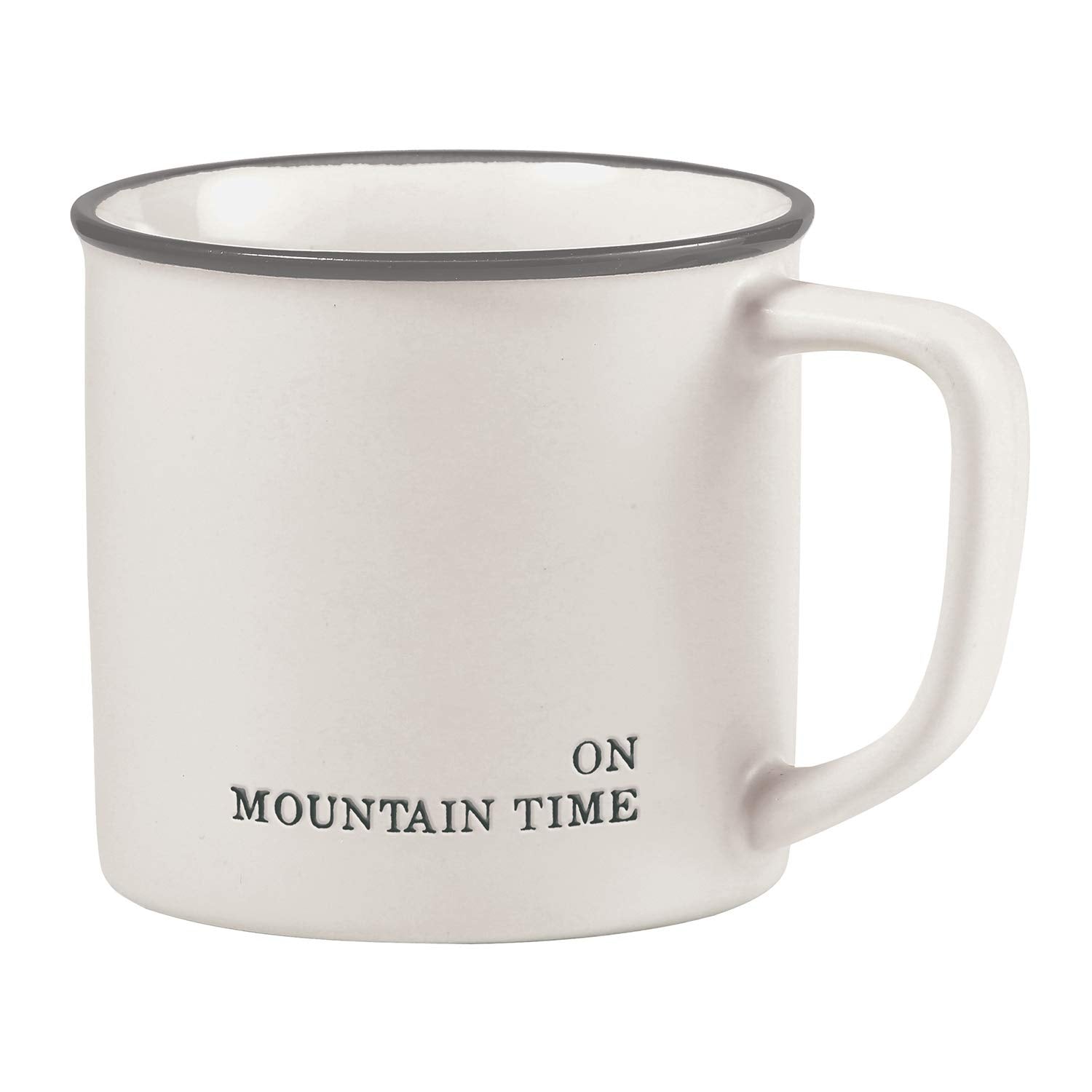 16 oz Coffee Mugs, On Mountain Time, Travelers Gift, 16 Ounces