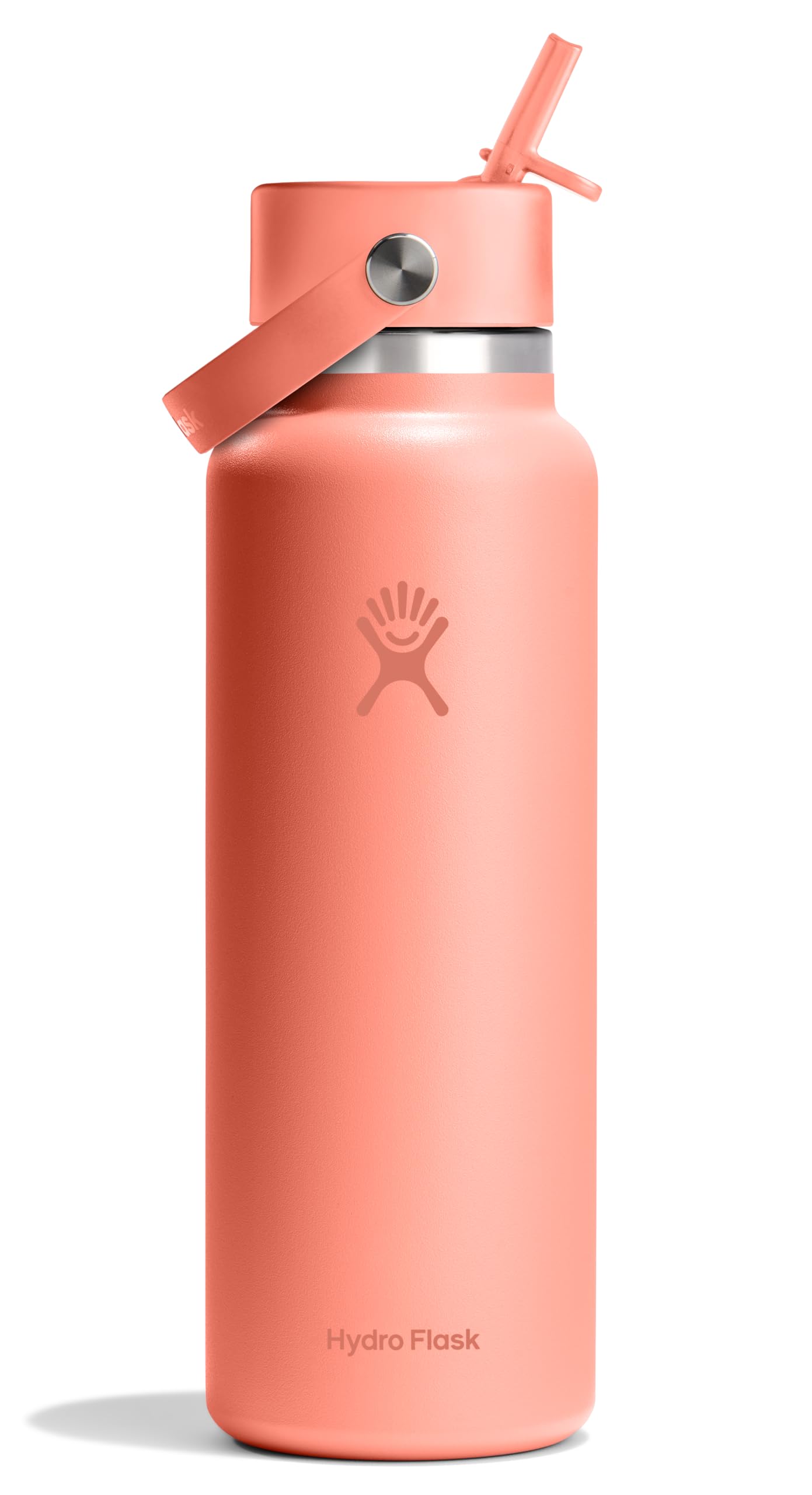 Hydro Flask 40 Oz Wide Mouth Flex Straw Cap Sunglow