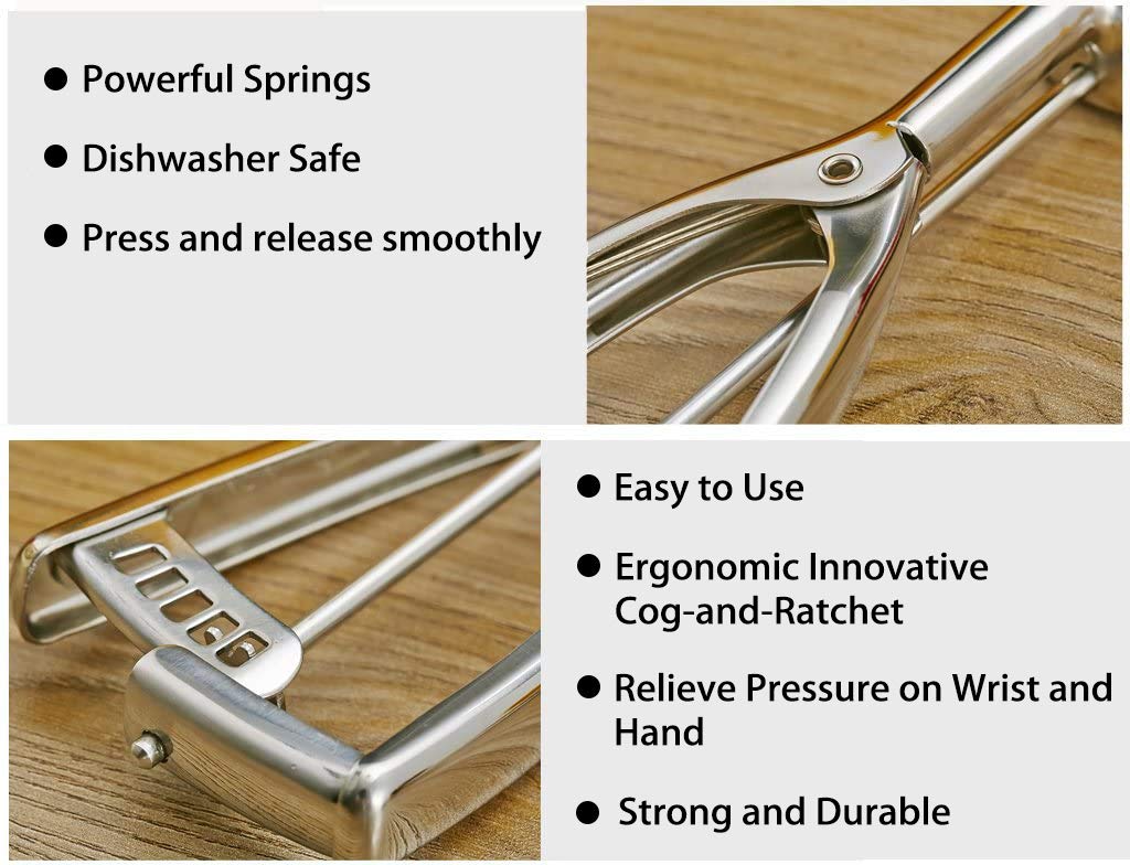 Saebye Medium Cookie Scoop, 2 Tbsp / 30Ml / 1 Oz, Size #40 Cookie Dough Scoop, Cookie Scoops For Baking, 1 25/32 Inches / 4.5 Cm