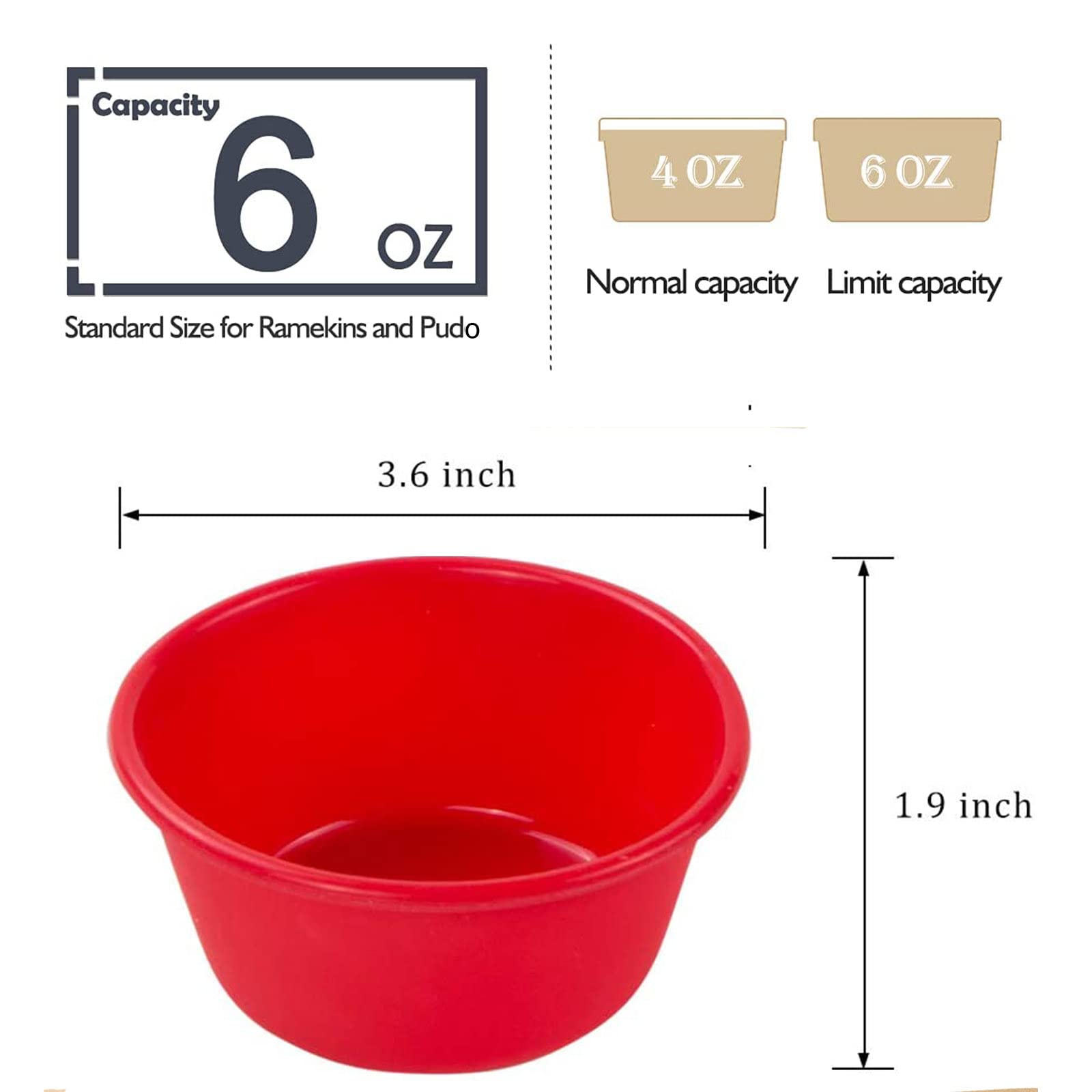 Webake Silicone Cupcake Baking Cups Set Of 8, Air Fryer Muffin Pan Jumbo Muffin Liners Reusable Large Individual Muffin Tin, 3.5