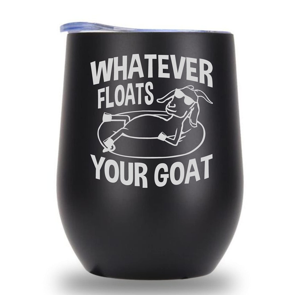 Onebttl Goat Gifts For Goat Lovers, Farm Gifts For Women Men, Funny Goat Cup Gifts, 12 Oz Stainless Steel Insulated Tumbler - Wh