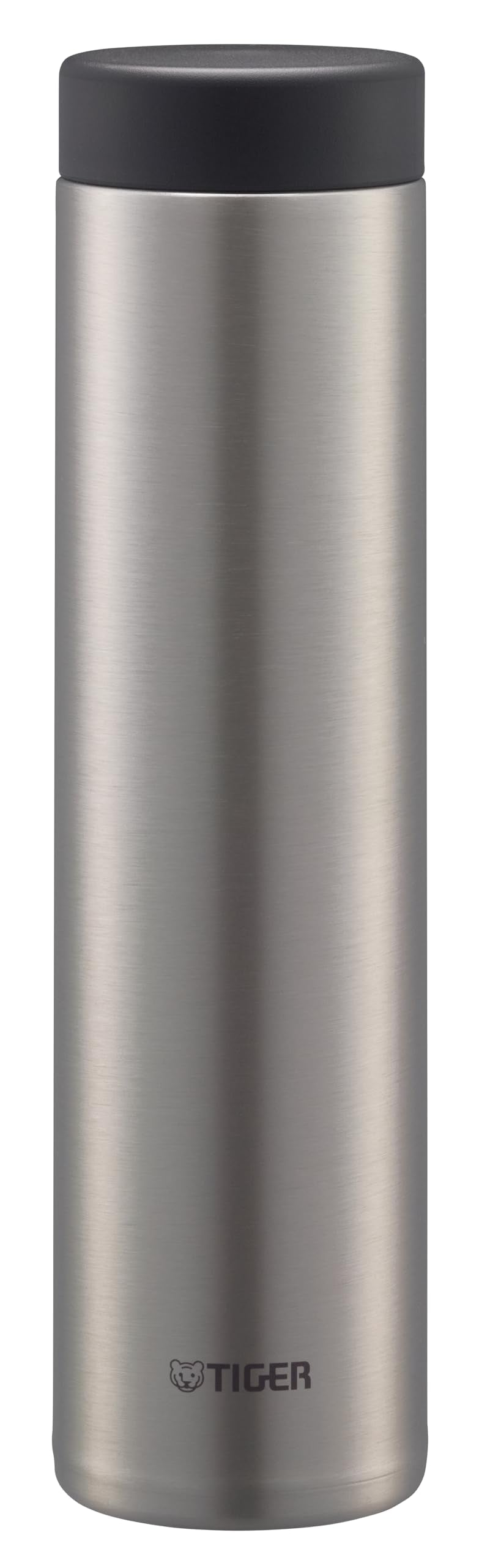 Tiger Insulated Travel Mug, 17oz (500ml), Stainless Steel Vacuum Water Bottle, MMZW501XC, Clear Stainless