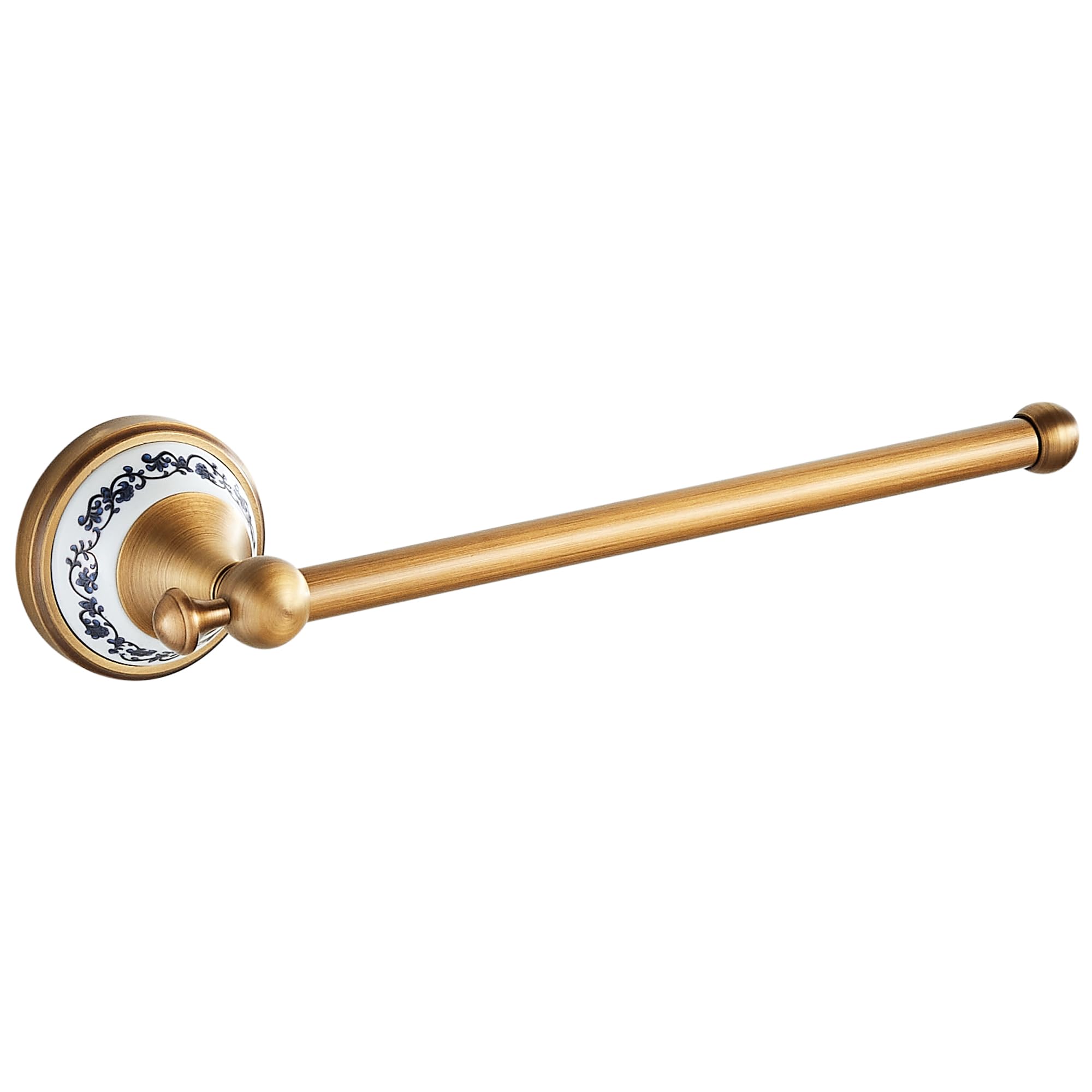 Hand Towel Bar for Bathroom Antique Bronze Brass, Rustproof Wall Mounted Towel Rack Hanger Bathroom Hardware Accessories Towel H
