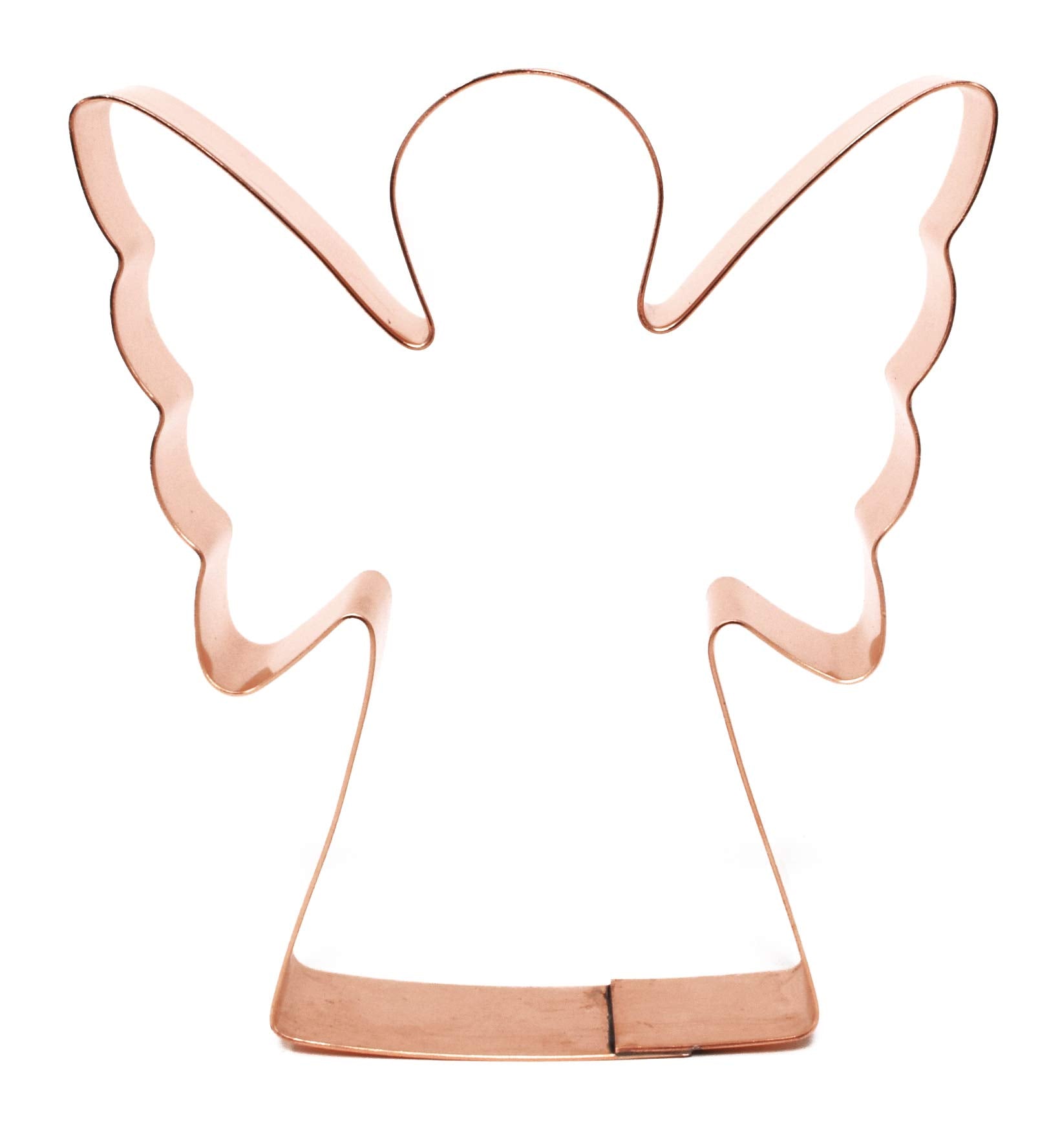 The Fussy Pup Guardian Angel Copper Cookie Cutter, 3.5x4 inches, Copper, Model COMIN16JU024109