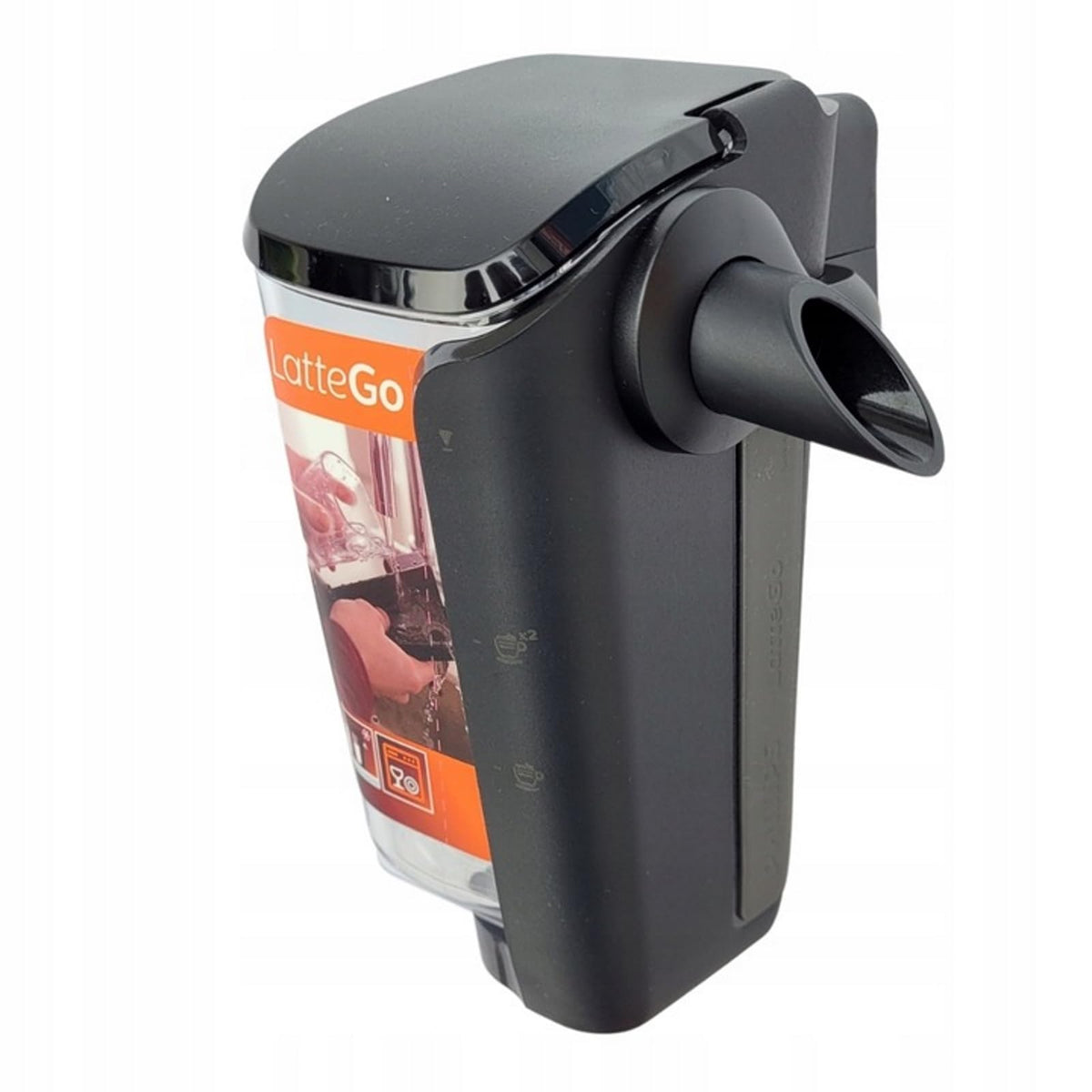 Lattego Milk Container (Carafe) Assembly For Philips 5000 Series - Please Check Compatibility Before Ordering