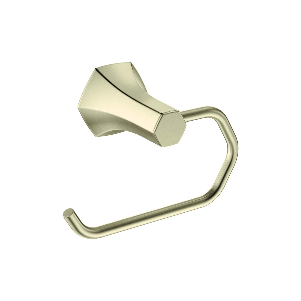 Hansgrohe Toilet Paper Holder 55-Inch Transitional Stand Accessories In Brushed Nickel, 04837820