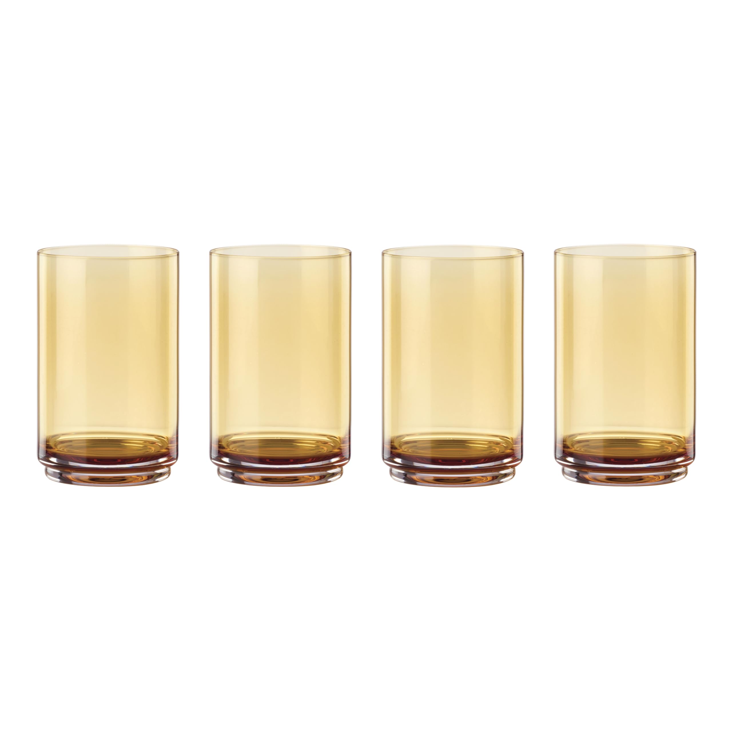 Lenox 897835 Tuscany Classics Stackable Coolers, Set Of 4, Amber