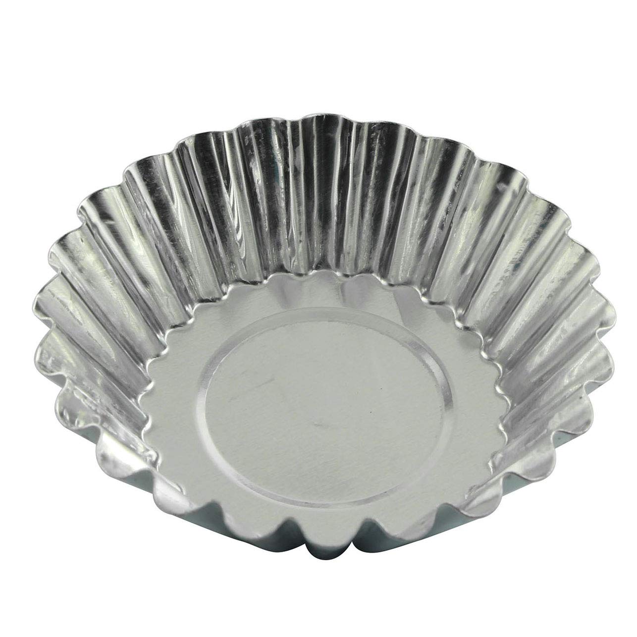 Tegg Egg Tart Mold 20Pcs Aluminium Egg Tart Cupcake Cake Cookie Lined Mould Baking Tools