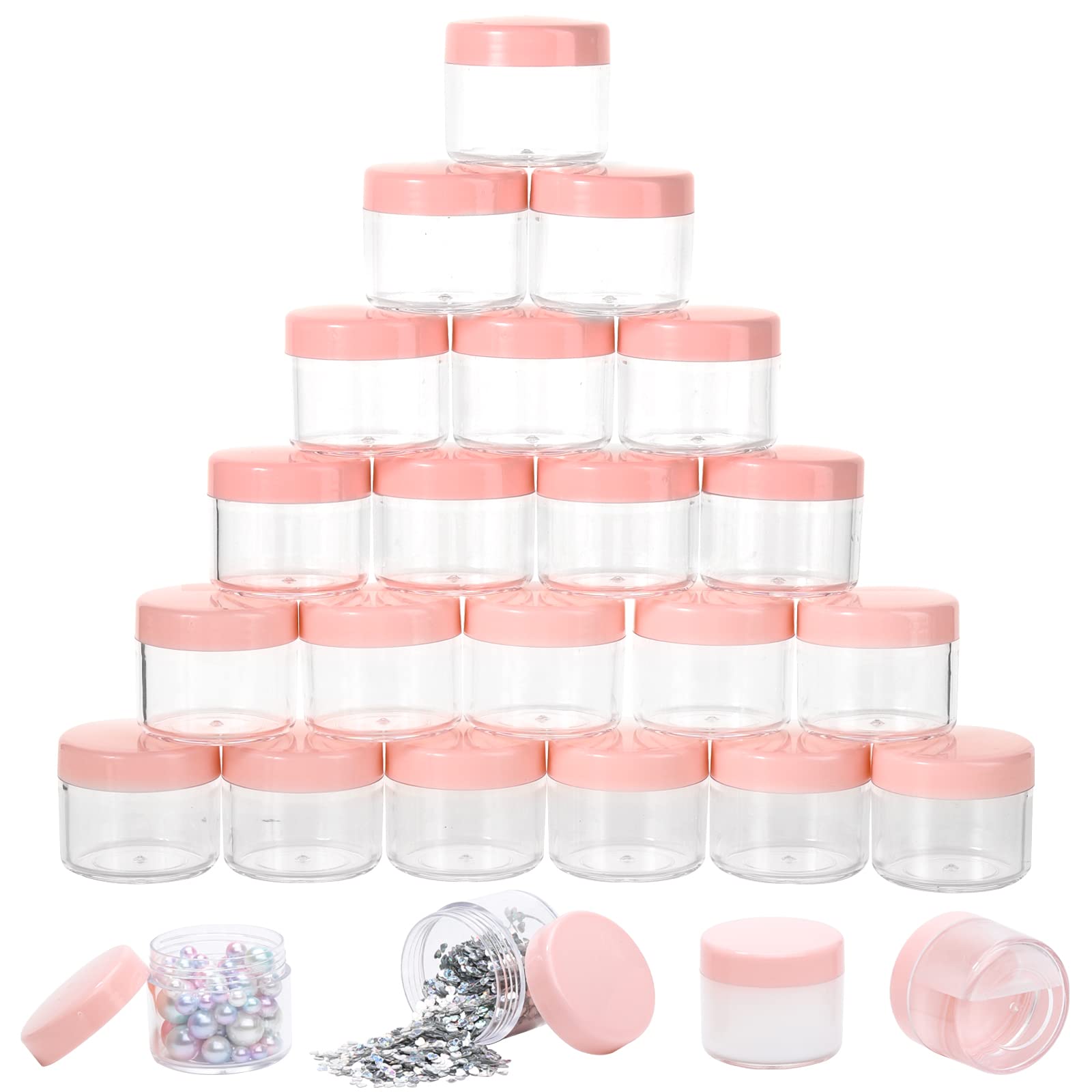 100 Count 20G Sample Containers With Lids