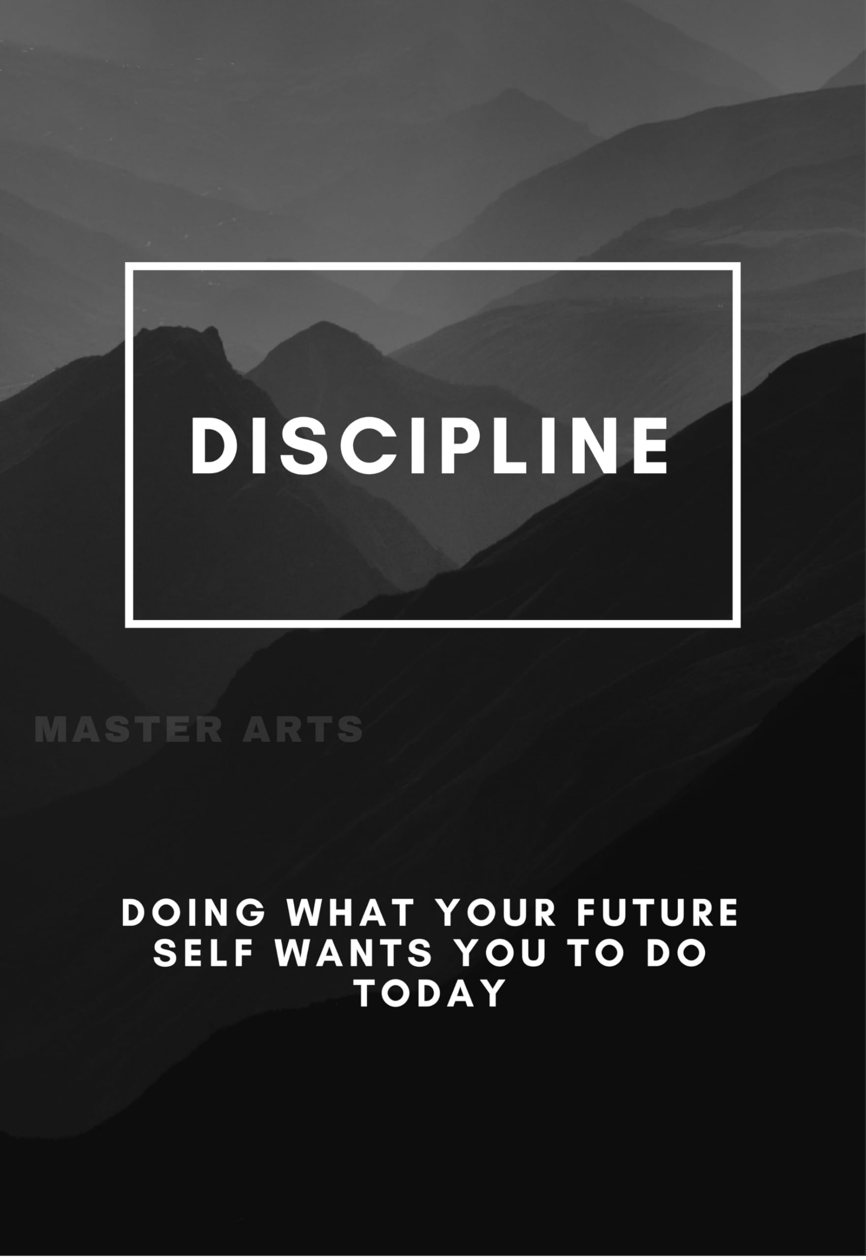 Master Flame Word Motivation Aesthetic Wall Art Poster For Living Room, Home & Wall Decor | Inspirational Motivational Quote (A3