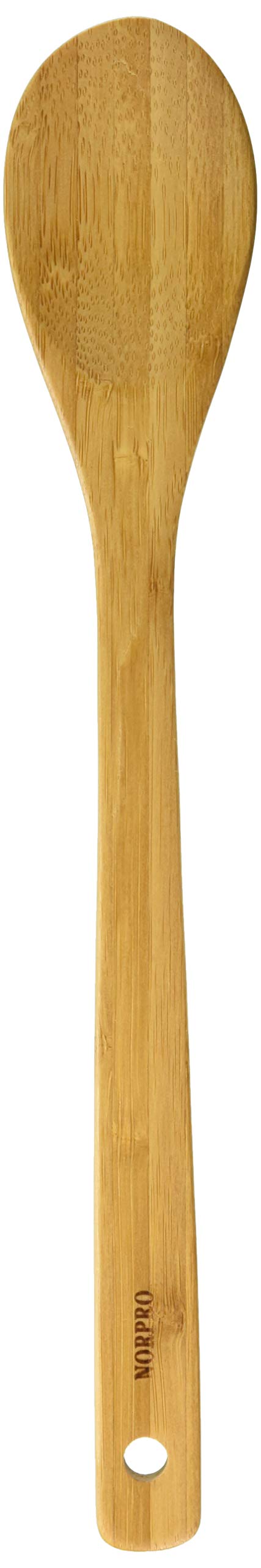 Norpro 15-Inch Bamboo Spoon, Natural