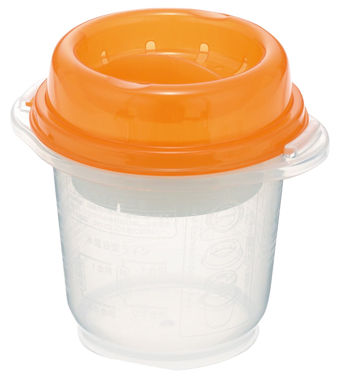 Inomata Microwave Plastic Rice Cooker