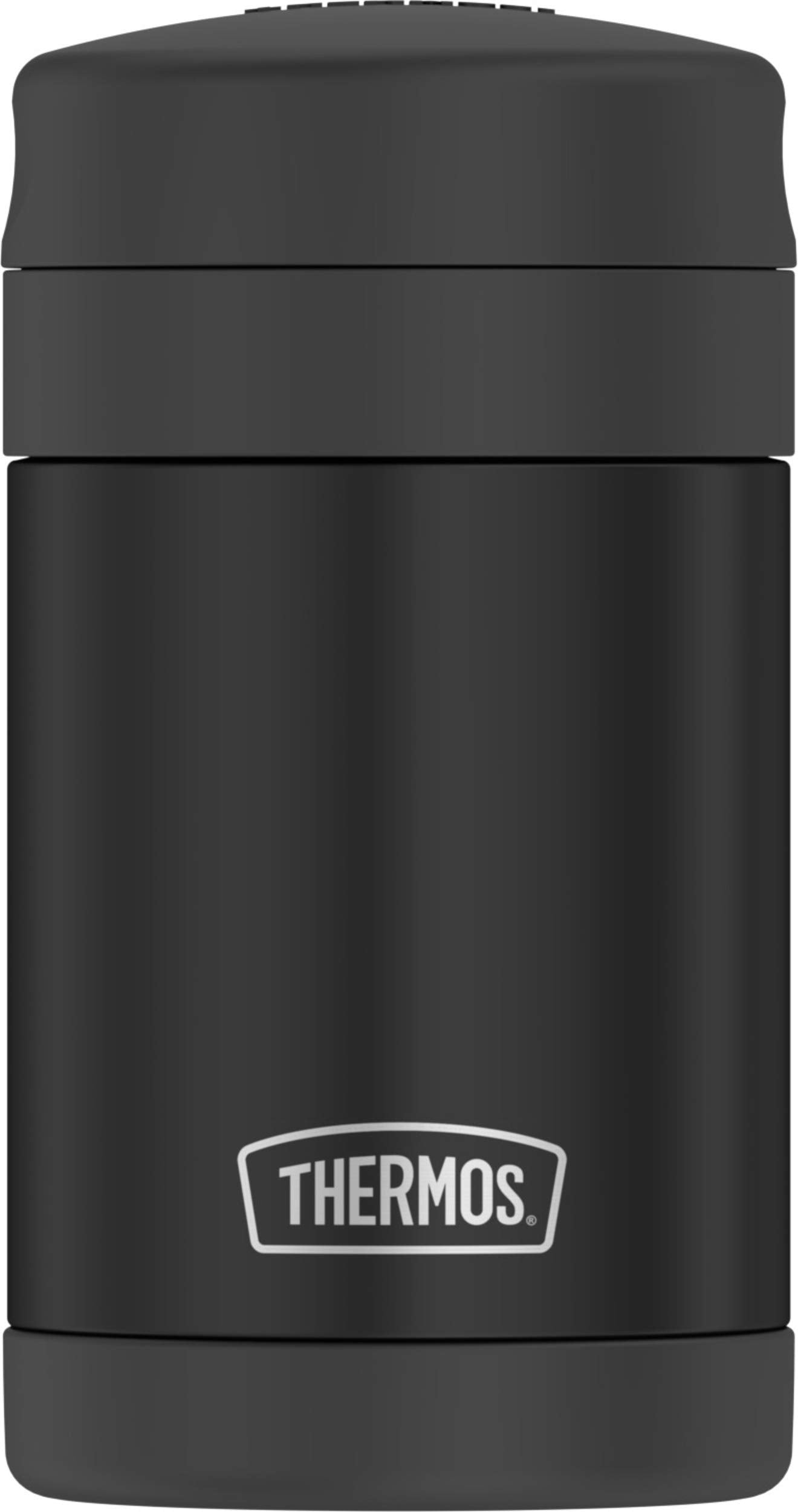 Thermos F3029Bk6 Funtainer 16 Ounce Food Jar, Matte Black