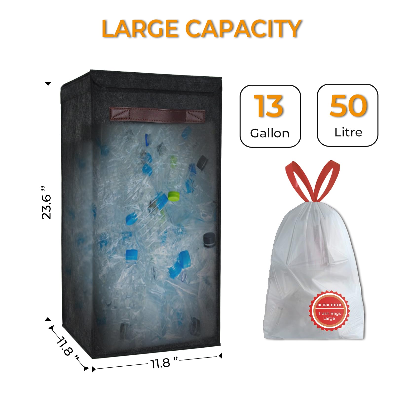 Rolheit Recycle Bins For Kitchen Recycling Bin For Kitchen-Kitchen Recycling Bin Indoor Recycling Bins For Kitchen Recycling Bin