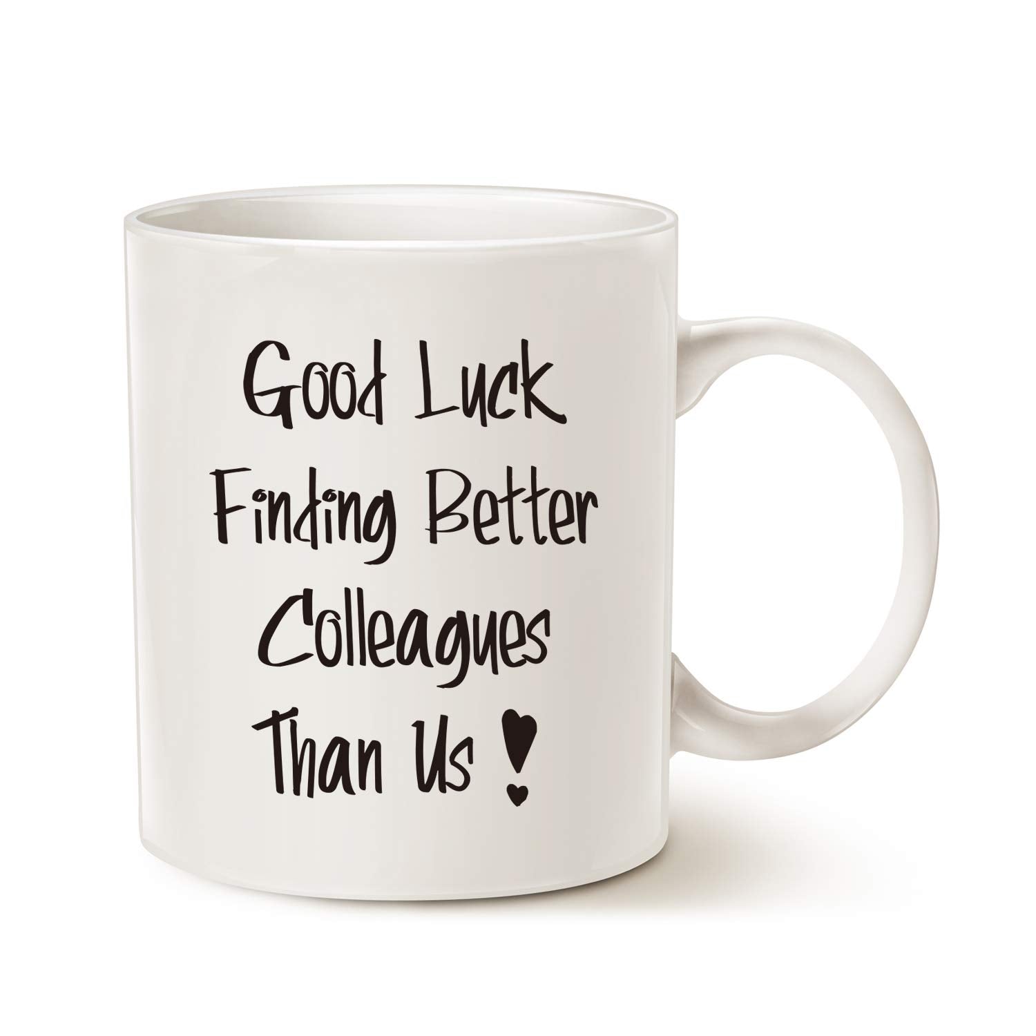 MAUAG Good Luck Finding Better Colleagues Than Us Coffee Mug for Coworkers Leaving Gifts, Funny Leaving, Farewell, New Job, Reti