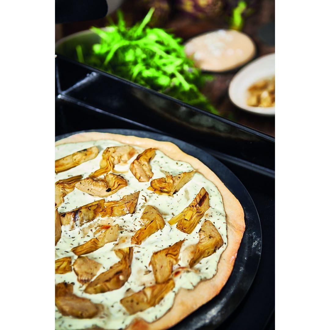 De Buyer Pizza & Tart Sheet - 12.5    - Perfect For Bread, Tarts, Croissants & Choux Paste - Nonstick & Easy To Clean - Made In