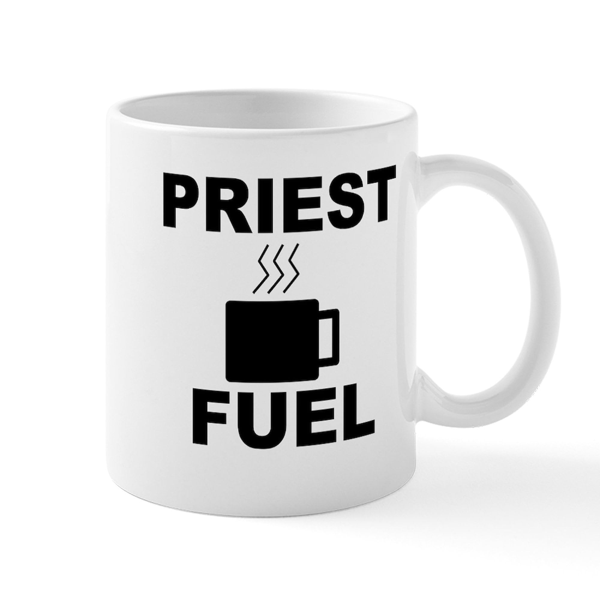 CafePress Priest Fuel Mugs 11 oz (325 ml) Ceramic Coffee Mug