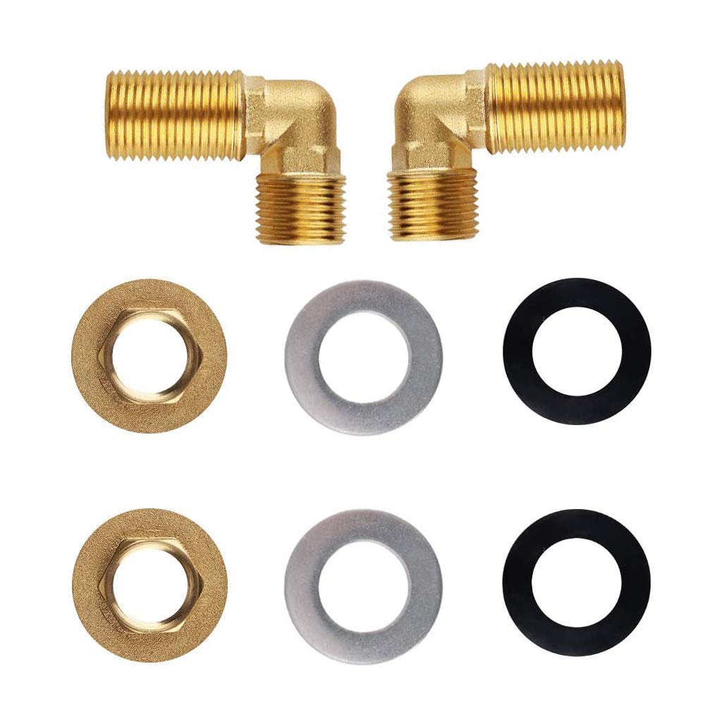 Kwode Commercial Wall Mount Faucet Installation Kit, Wall Mount Kitchen Faucet Mount Kit Backsplash Mount Set For Stainless Stee