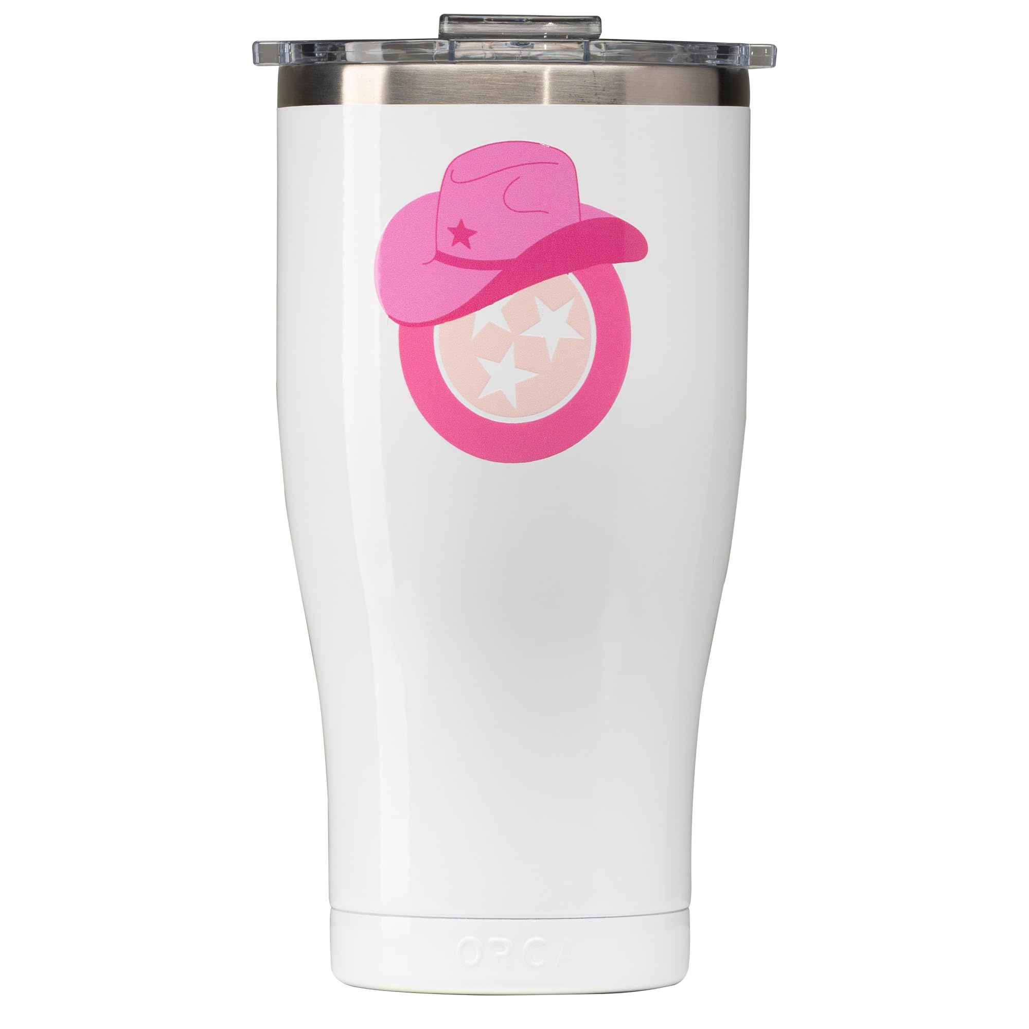 ORCA Chaser 27oz Insulated Stainless Steel Tumbler | Water Bottle with a Spill Proof Whale Tail Lid, Dishwasher Safe Thermos for