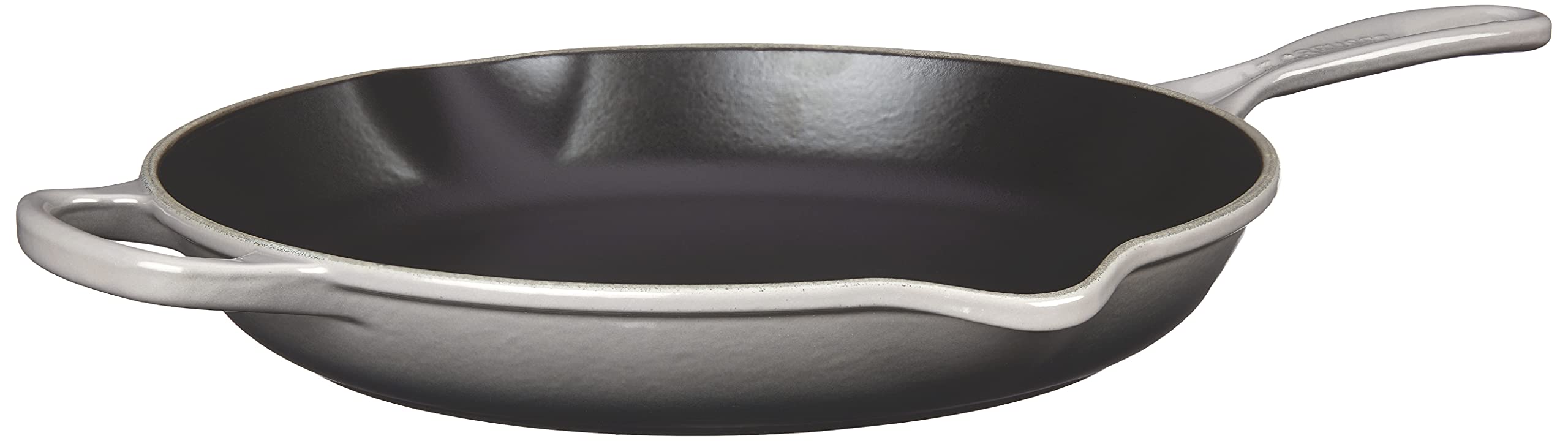 Le Creuset Enameled Cast Iron Signature Iron Handle Skillet, 11.75 (2-3/8 Qt.), Oyster