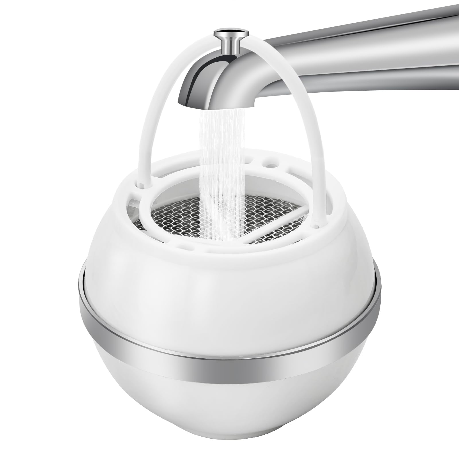 Bath Ball Filter-Bathtub Water Filter Remove Chlorine Improve Water Quality To Softer, Smoother Skin, Shower,Bpa Free-2,500 Gall