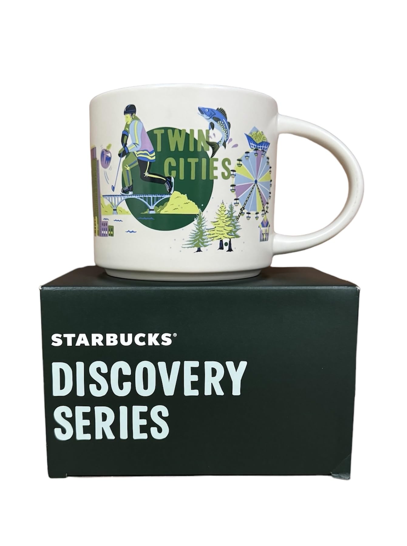 Starbucks Twin Cities Discovery Series Coffee Mug  14 Fl Oz