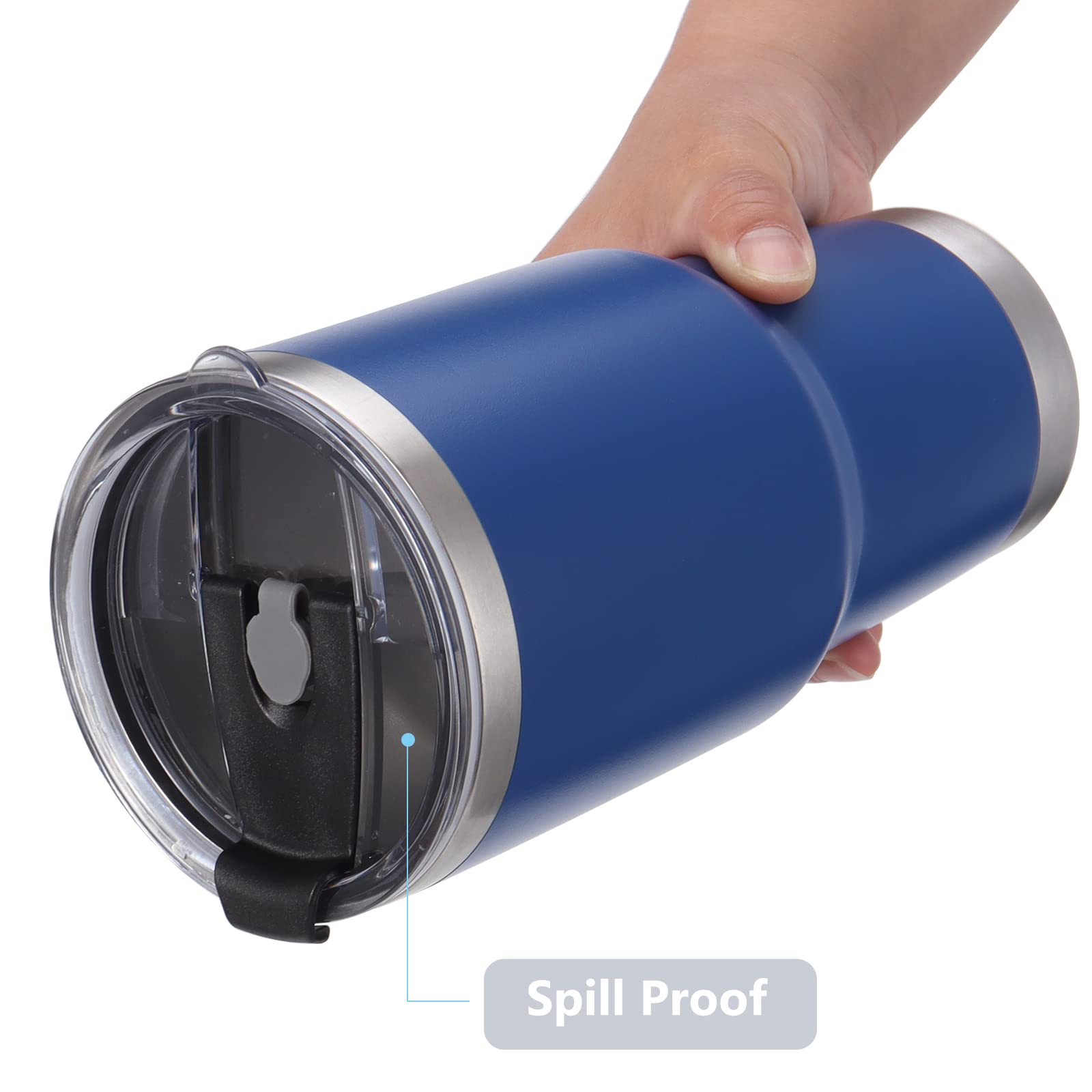 Docik 30 Oz Tumbler Lids For Yeti 30Oz Tumbler Yeti 14Oz Mug And Yeti 26Oz Cup, Spill Proof Splash Resistant Flip Lid, Bpa-Free,