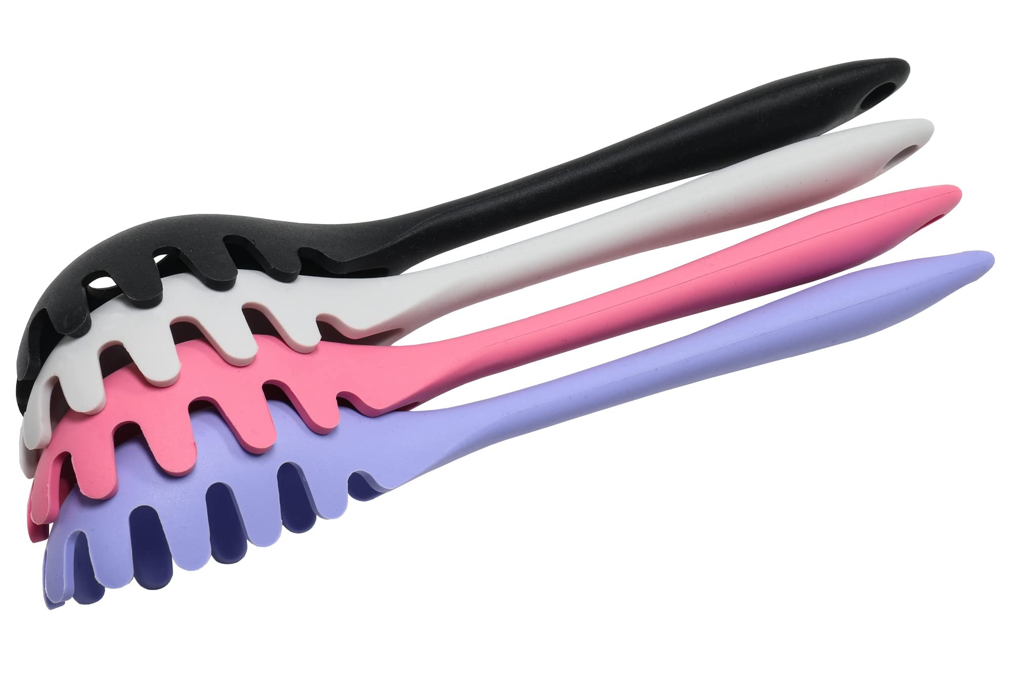 Chef Craft Premium Silicone Spaghetti/Pasta Fork, 11.5 Inch, Gray