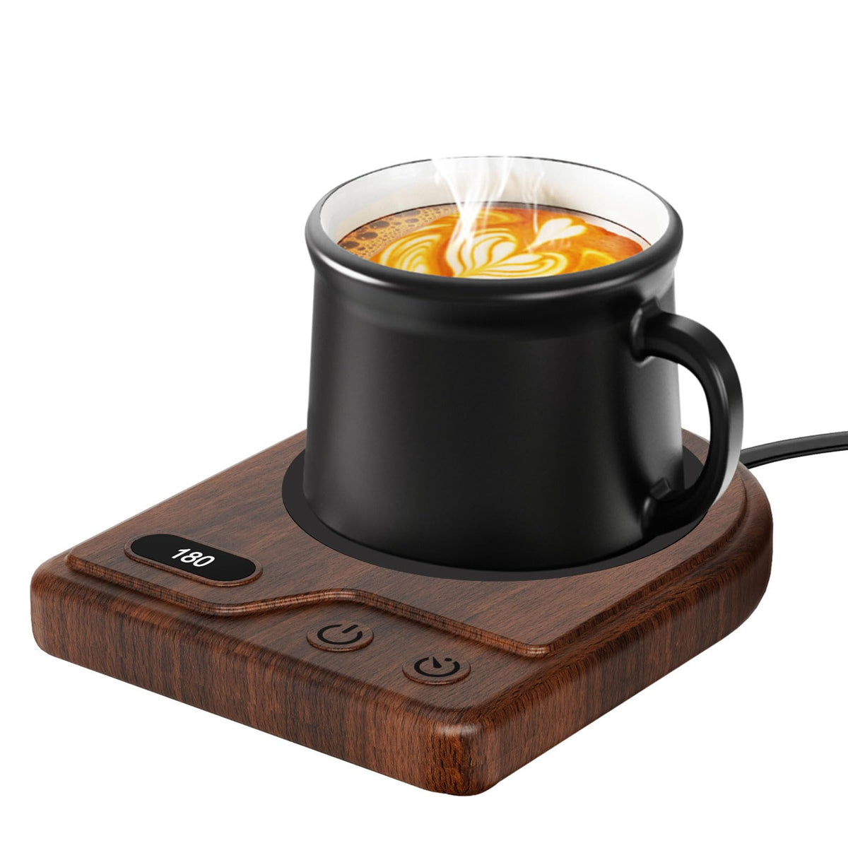 Mug Warmer, Coffee Mug Warmer With 3 Adjustable Temperature Settings, Coffee Warmer 2-12 Auto Shutoff, Digital Display Coffee Cu