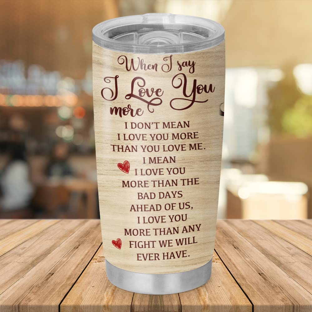Personalized Sally&Jack Couple I Love You The Most Nightmare Halloween Tumbler Valentine Gifts For Him Her Wife Husband Before C