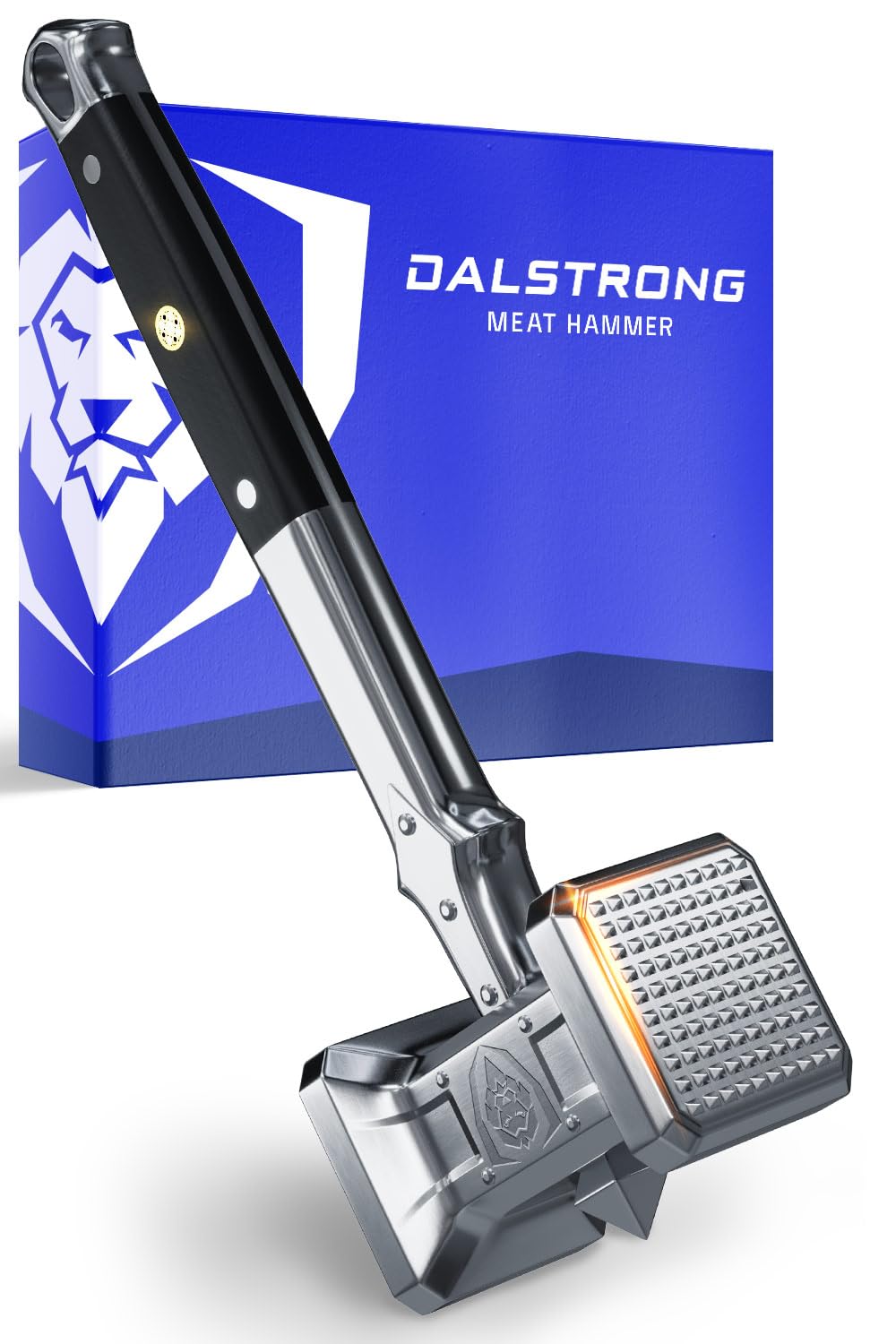 Dalstrong Meat Tenderizer Tool - New Improved - Dual Sided, Extra-Large Meat Hammer - Premium High-Carbon Stainless Steel - Meat