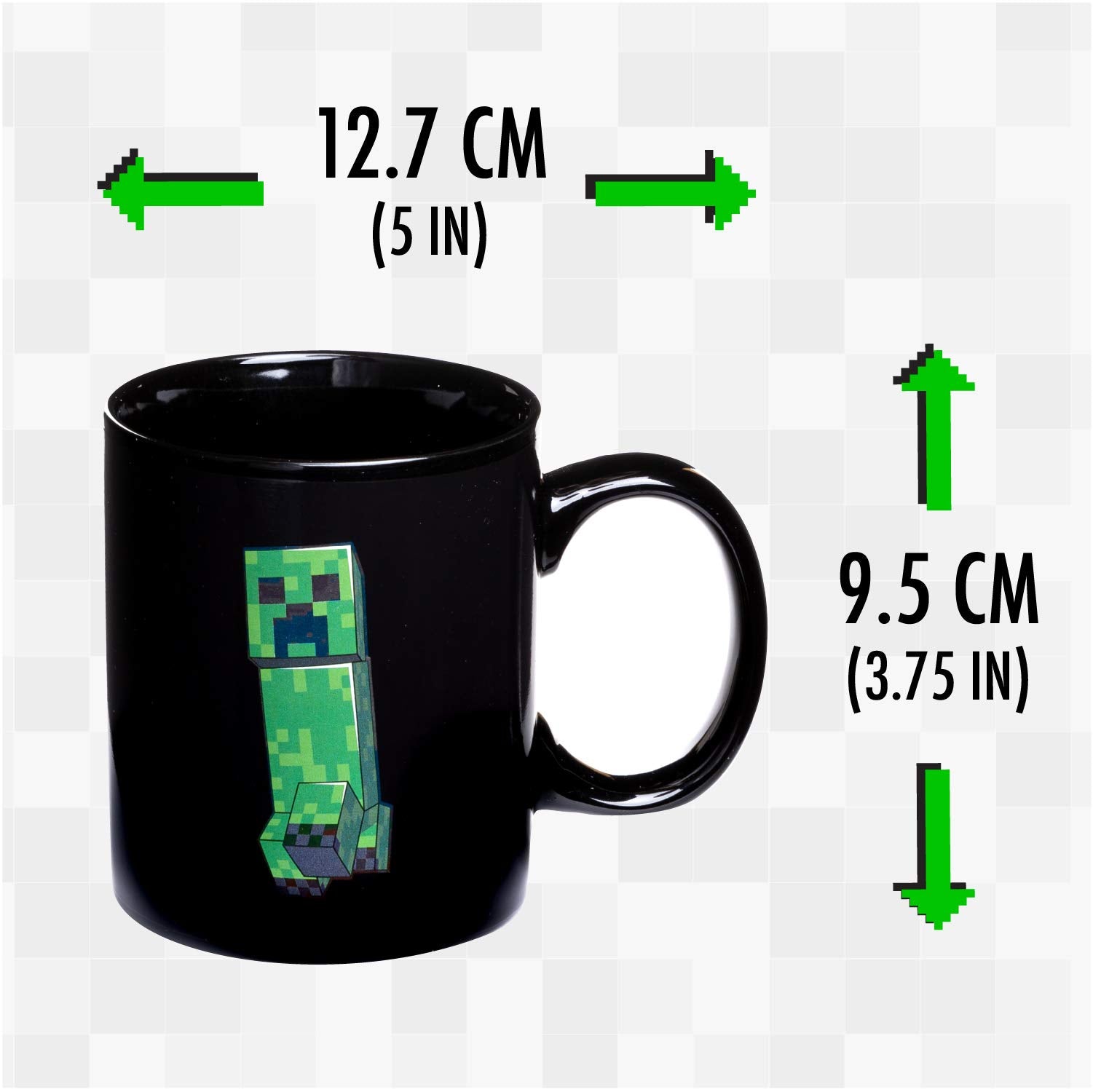 Paladone Minecraft Creeper Heat Change Mug