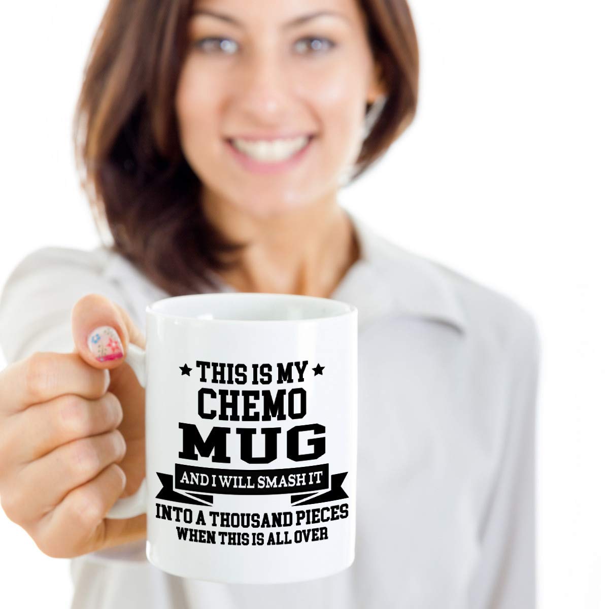 Bobby Creativity This Is My Chemo Mug 11oz Coffee Mug  Cancer Gifts For Men  Chemotherapy Treatment Coffee Tea Cup  Chemo Care Package for Men  Gifts For Chemo Patients Men  Cancer Gifts for Women.