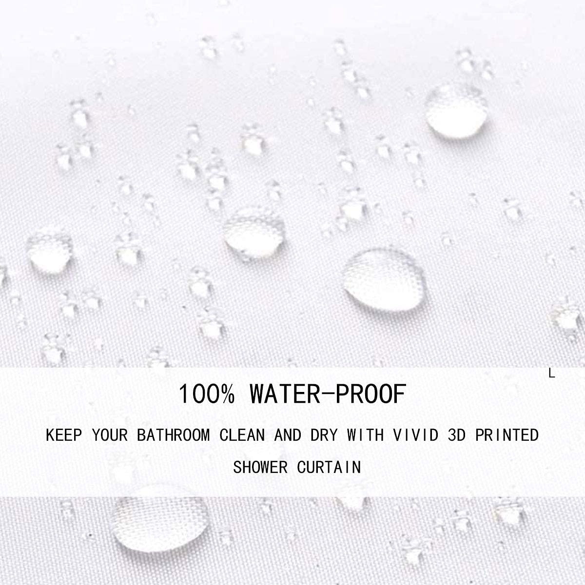 Daisy Shower Curtain White Flower Leaves Bathroom Curtain For Kids Boys Girls Women Bathtub Decor,Botanical Garden Artwork Water