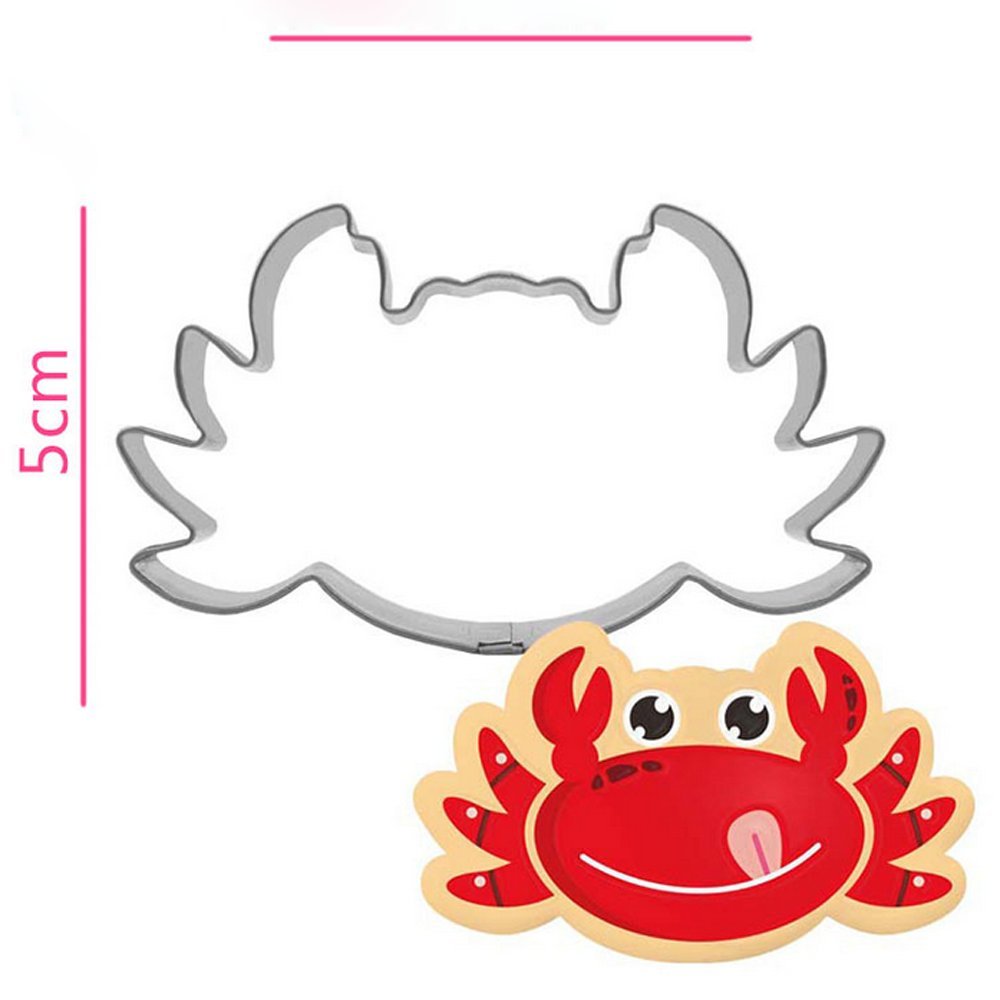 Gxhuang Crab Cookie Cutter - Stainless Steel
