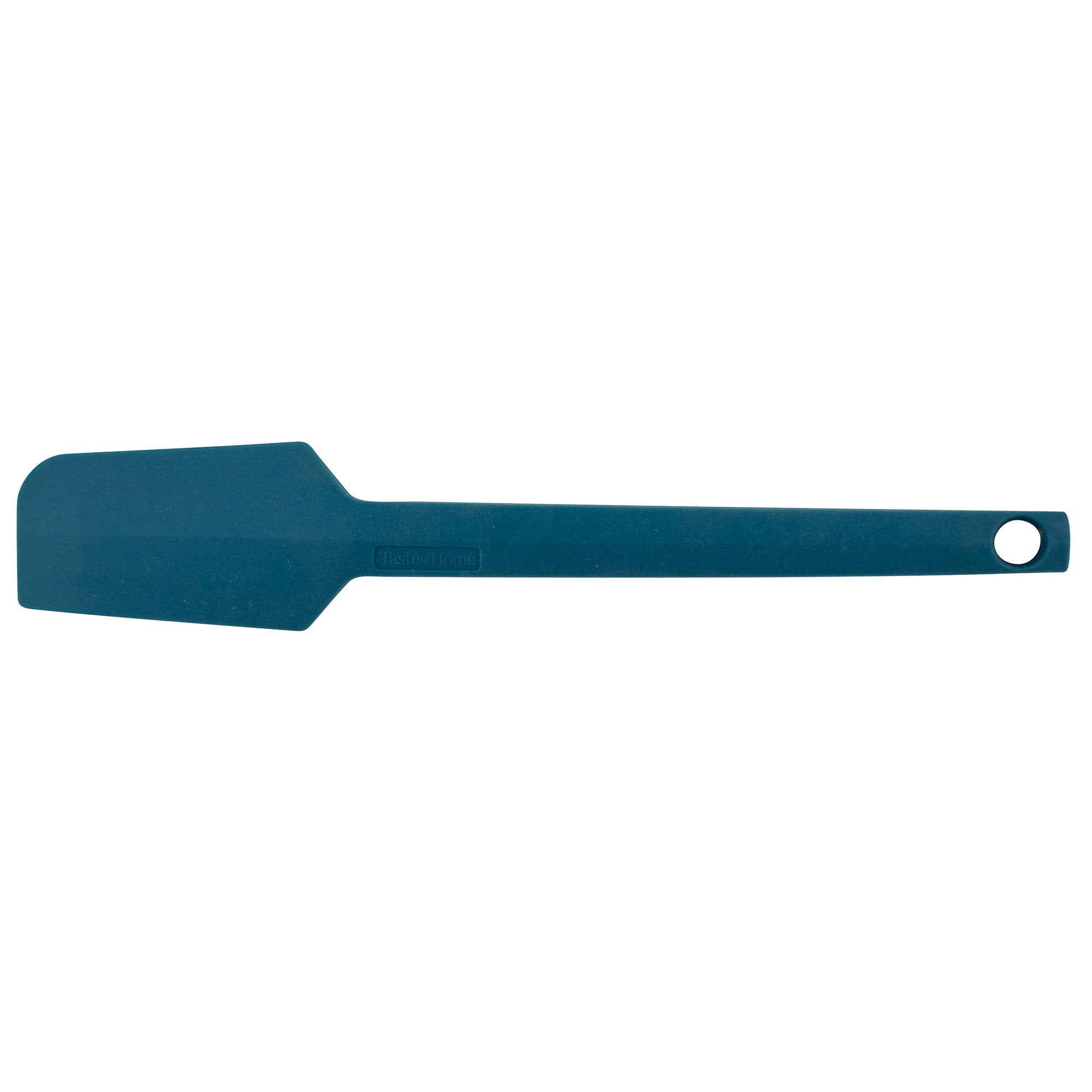 Taste Of Home 4 Piece Sea Green Silicone Utensil Set - Includes Spatula, Spoonula, Basting/Pastry Brush & Mini Spatula