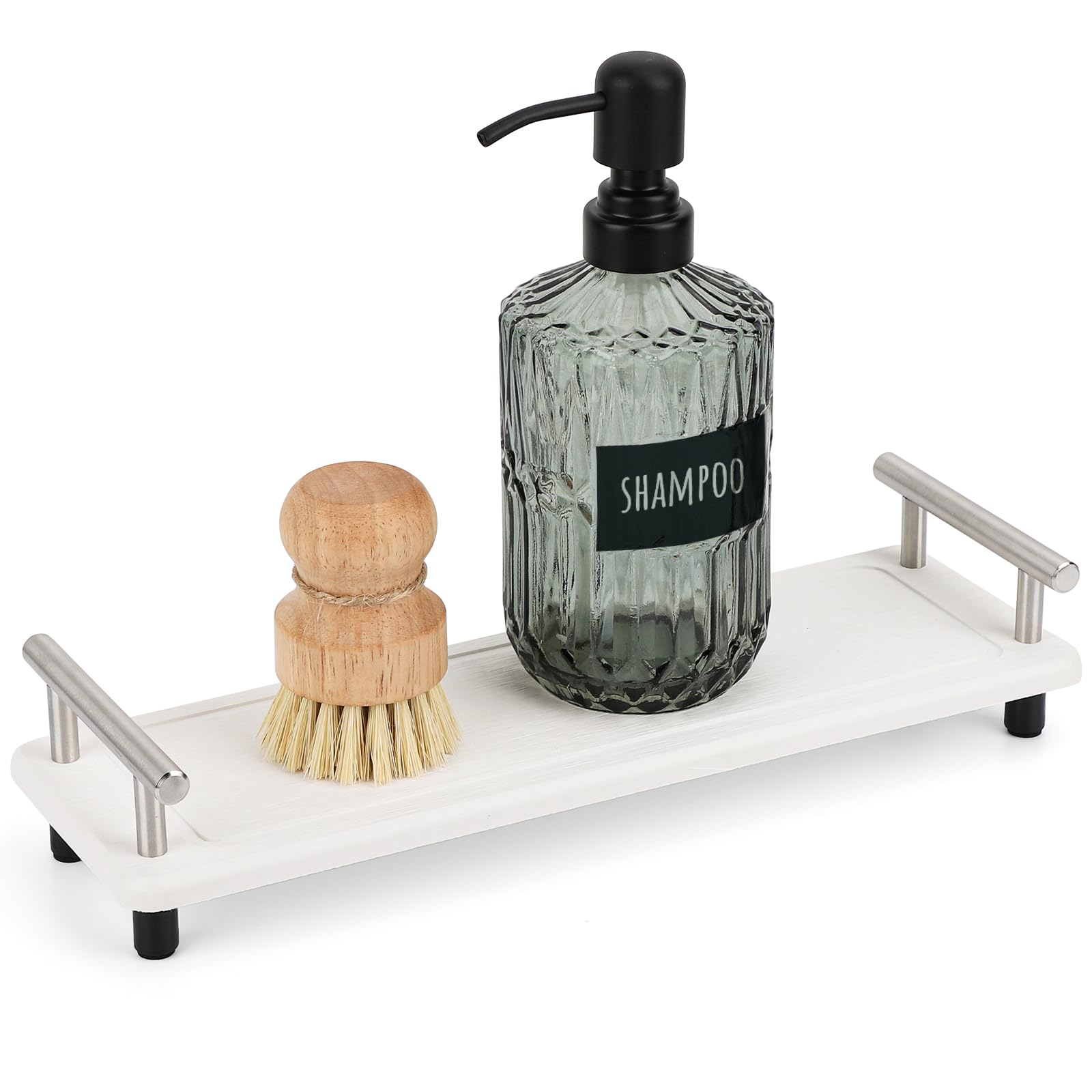 Segbeauty 12X4In Stone Drying Tray For Kitchen Counter, Water Absorbent Fast Drying Diatomaceous Tray, Instant Dry Sink Caddy Co